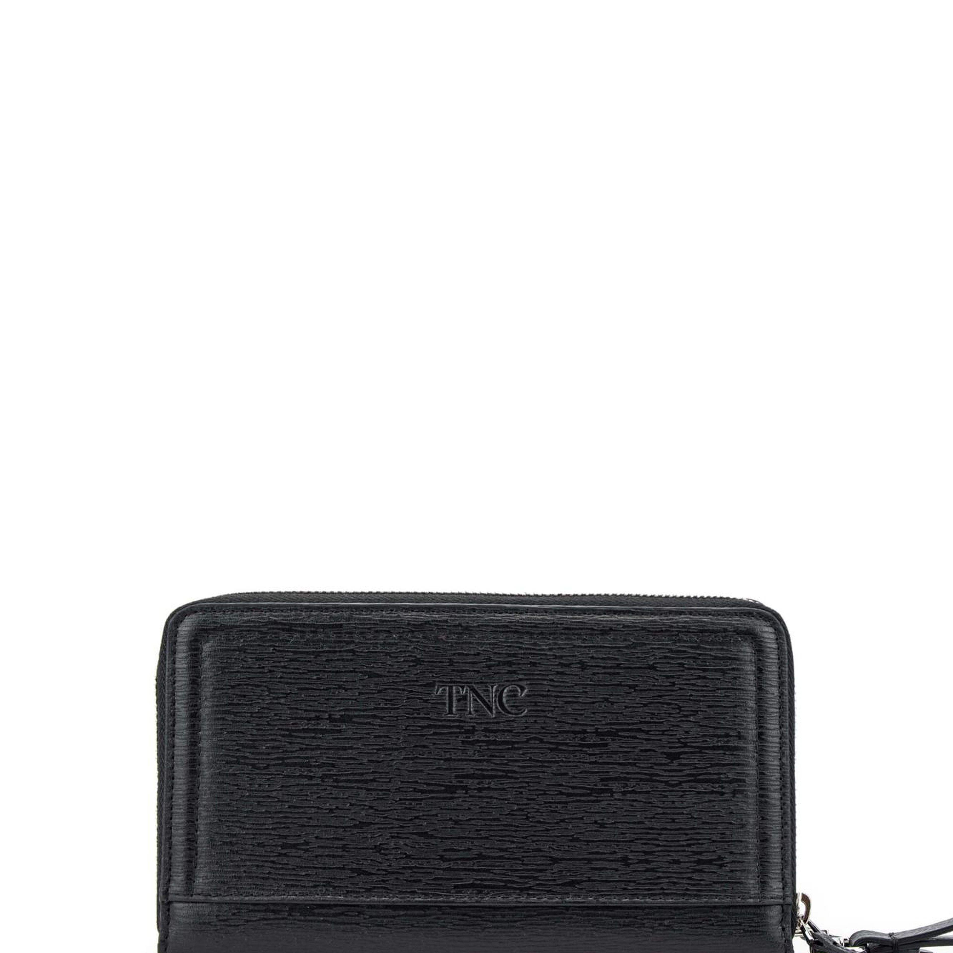 Tamer Tanca Erkek Hakiki Deri Siyah El Çantası