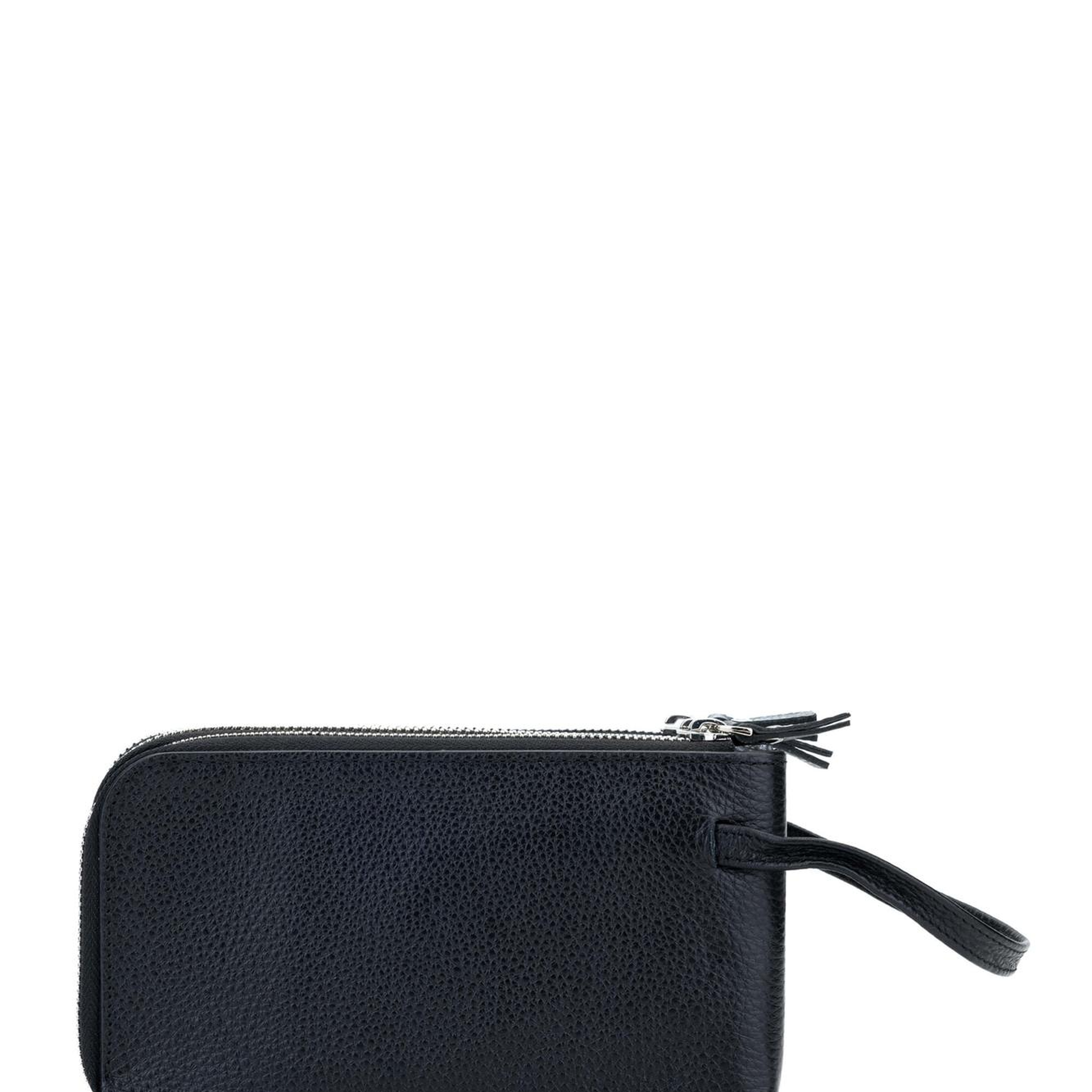 Tamer Tanca Erkek Hakiki Deri Siyah Portföy Çanta