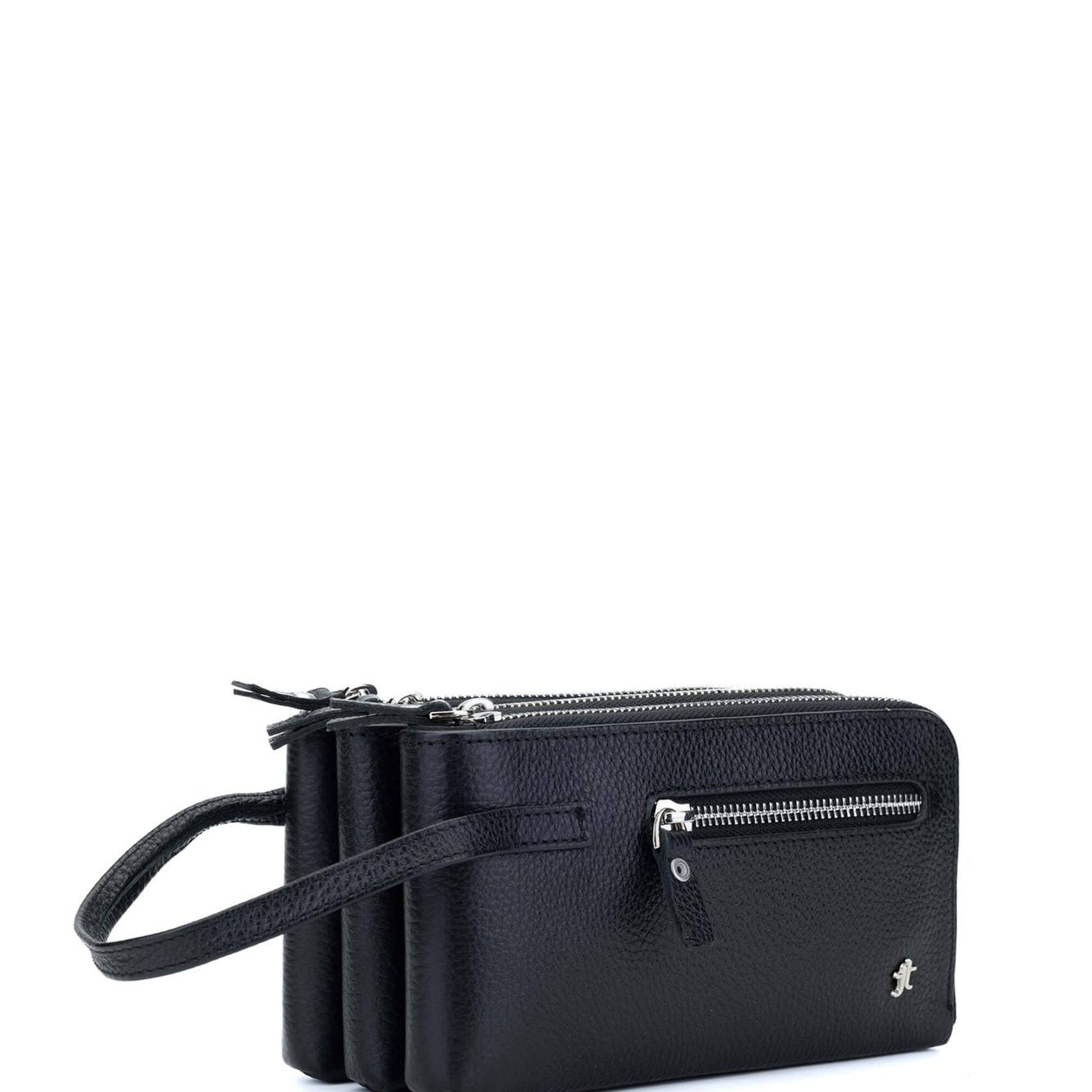 Tamer Tanca Erkek Hakiki Deri Siyah Portföy Çanta