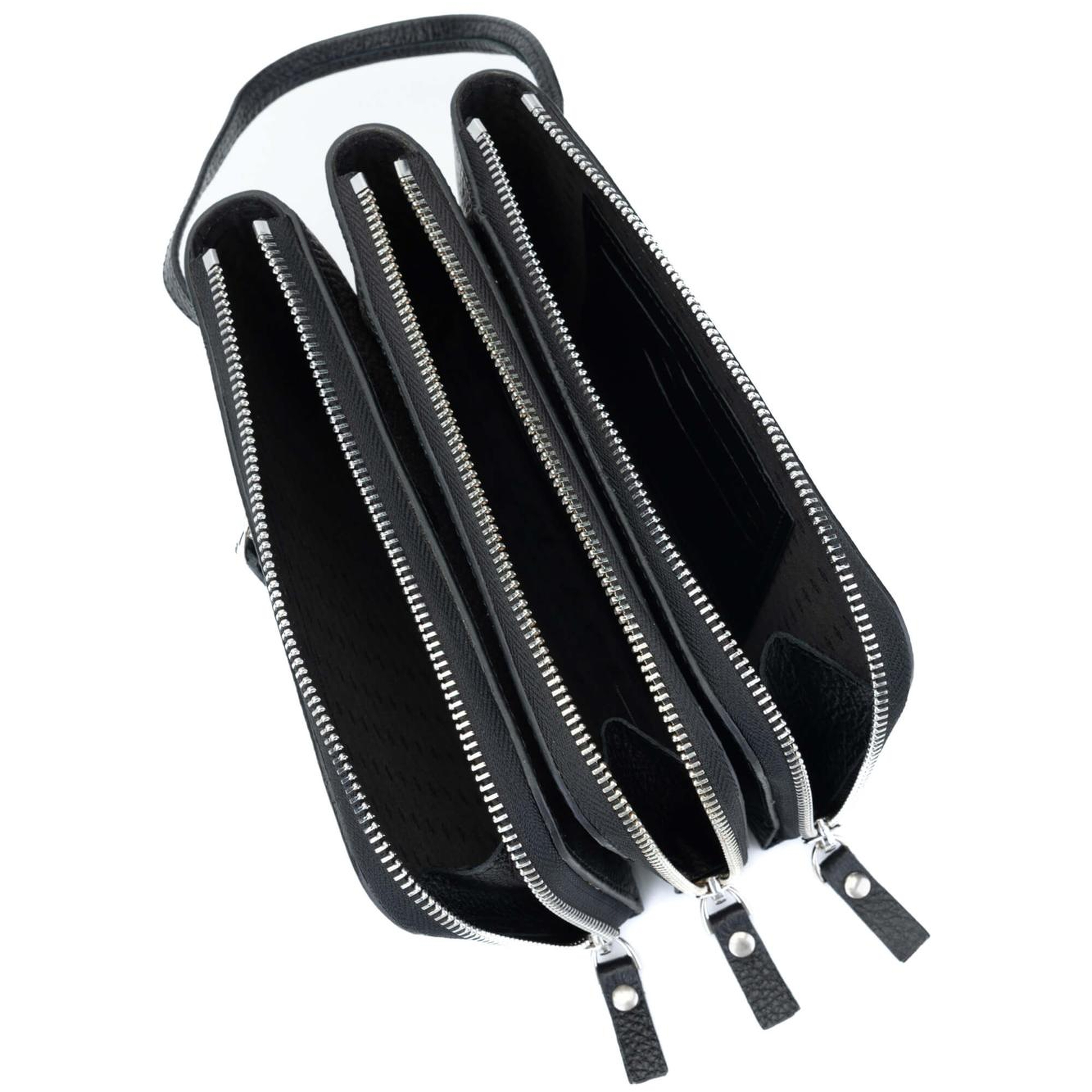 Tamer Tanca Erkek Hakiki Deri Siyah Portföy Çanta