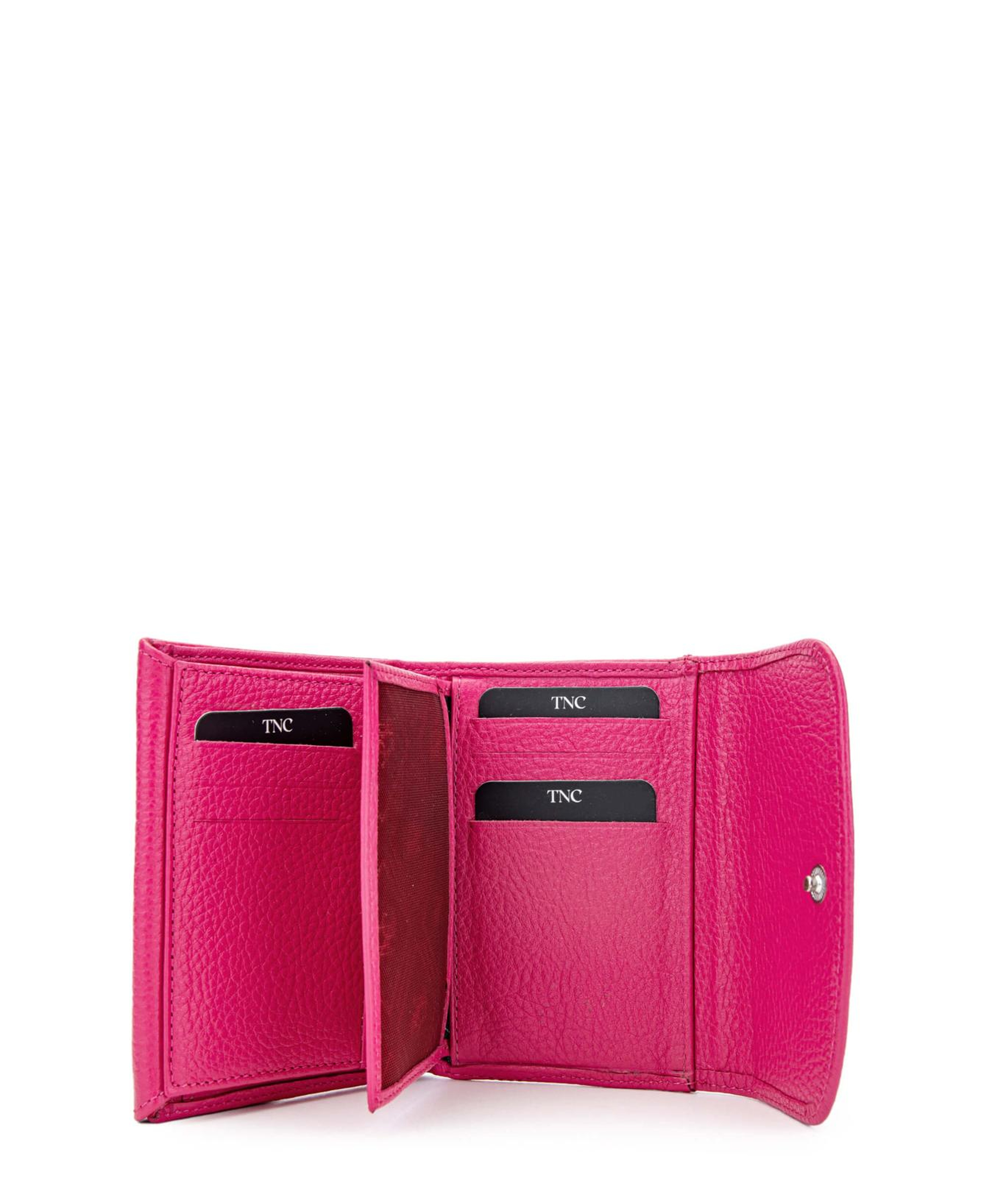 Tamer Tanca Kadın Hakiki Deri Fuşya Cüzdan