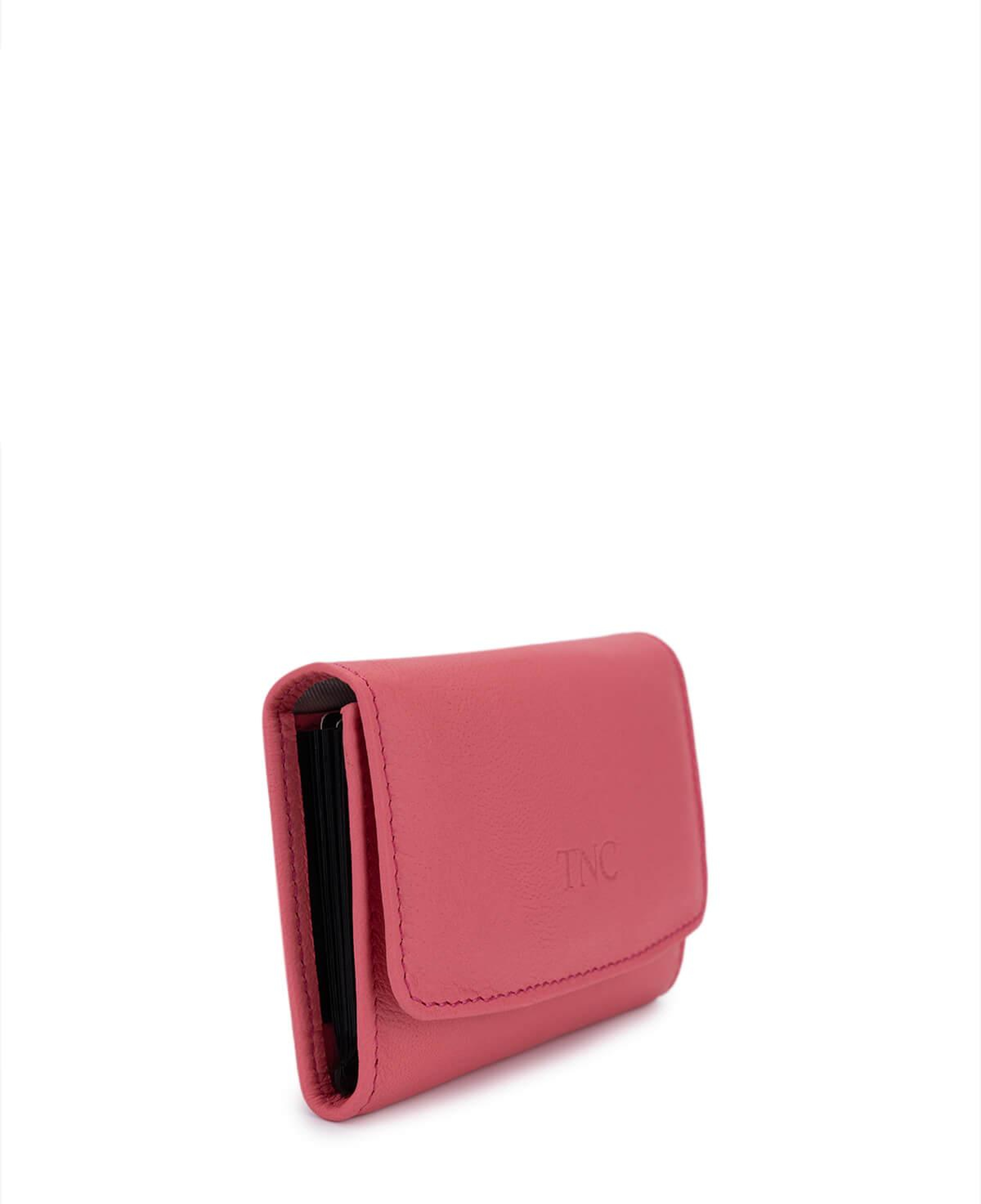 Tamer Tanca Unisex Hakiki Deri Pembe Kartlık