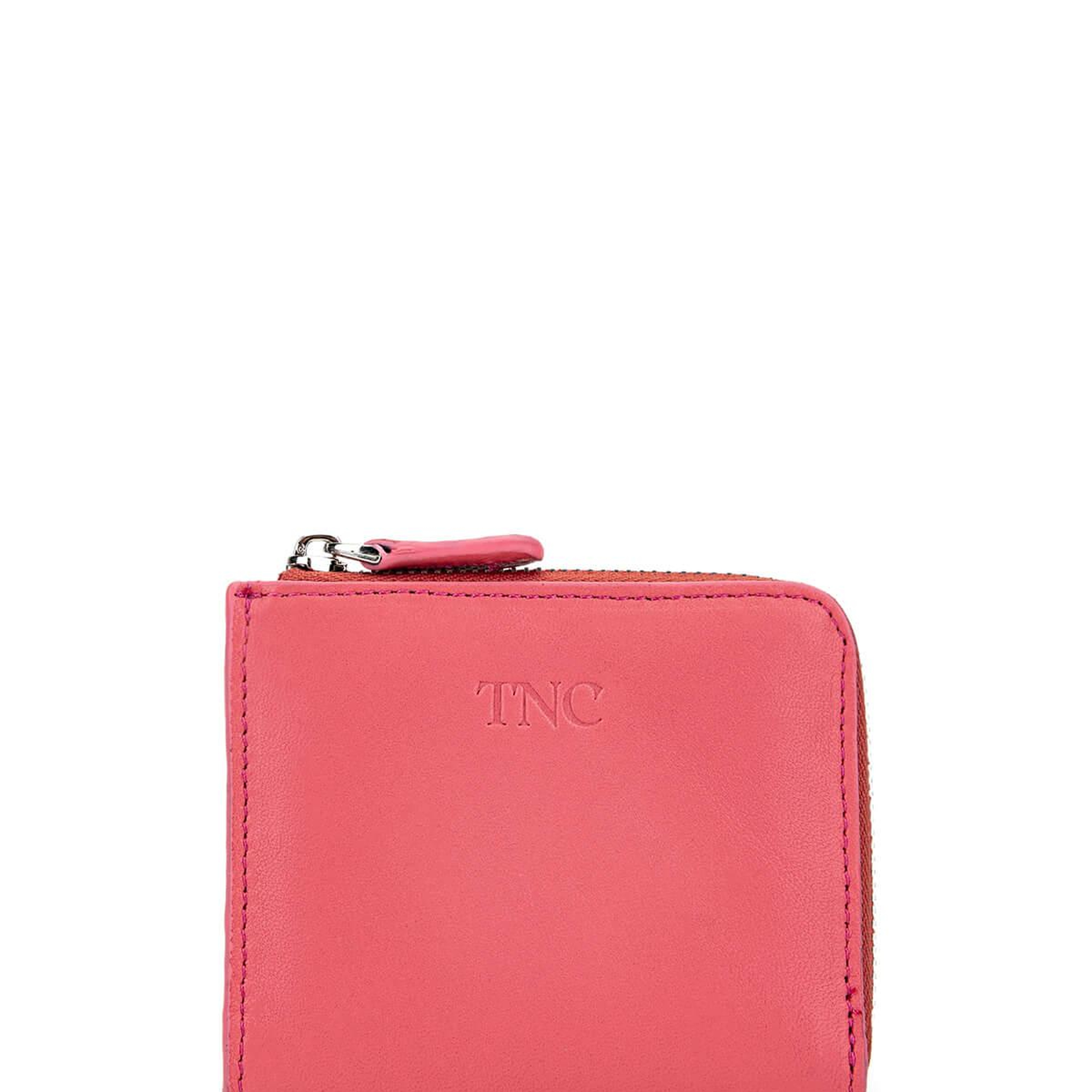 Tamer Tanca Kadın Hakiki Deri Pembe Kartlık