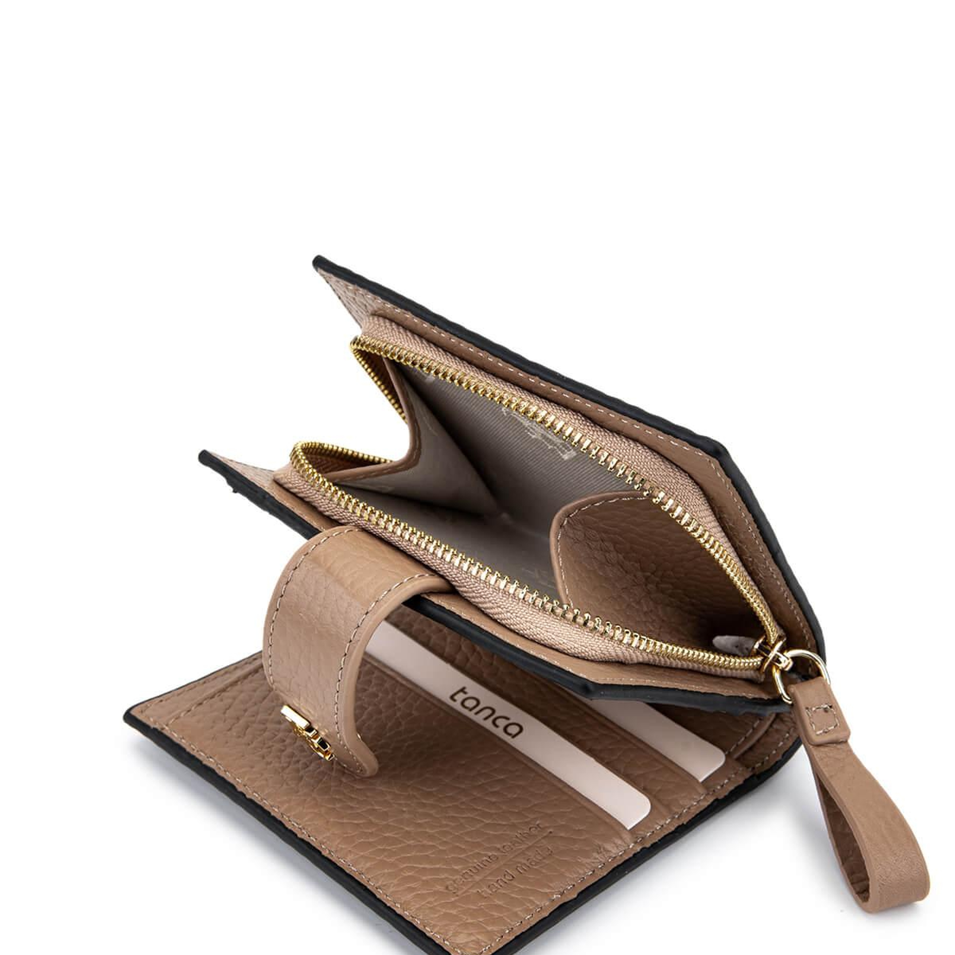 Tamer Tanca Kadın Hakiki Deri Siyah Cüzdan