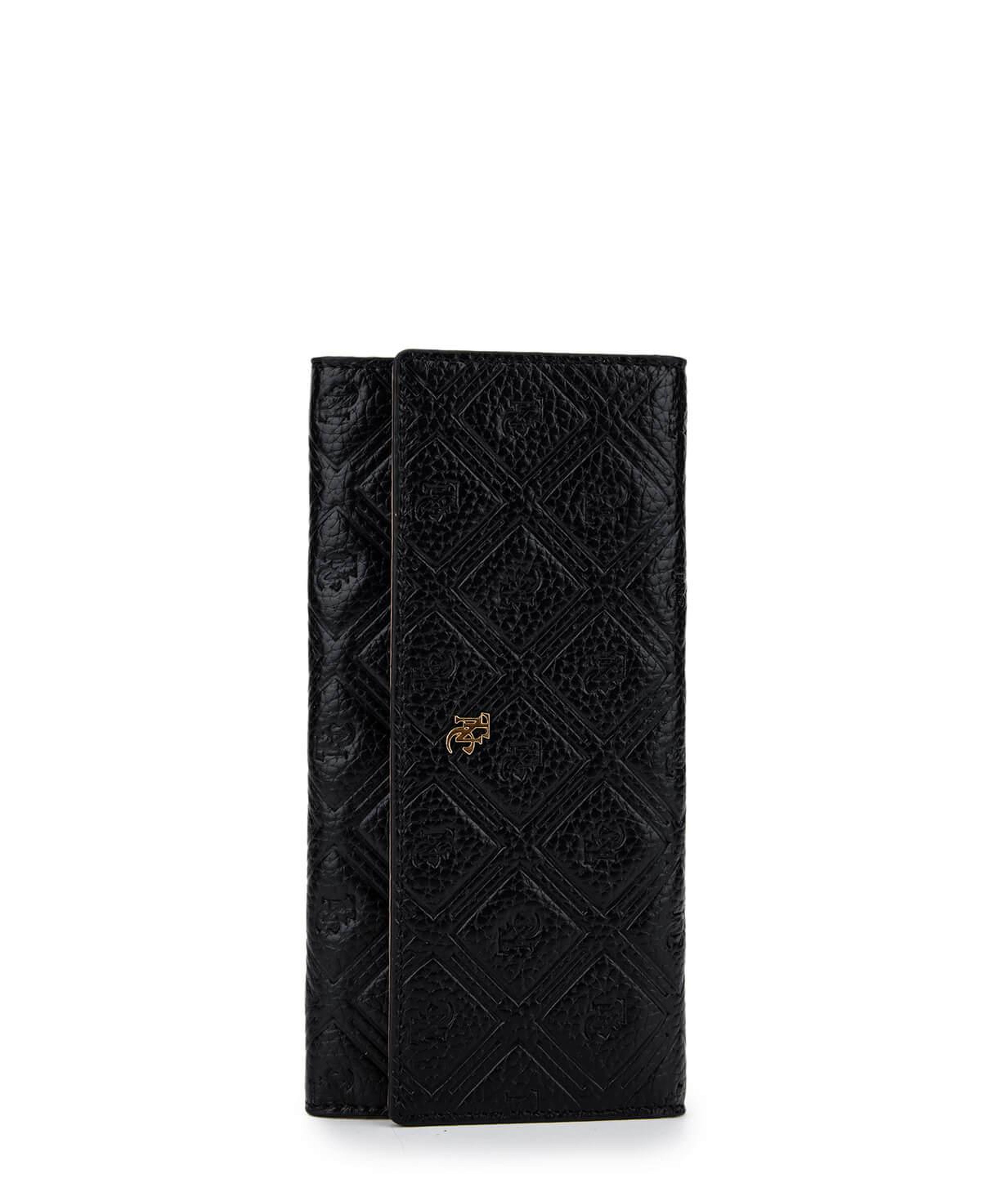 Tamer Tanca Kadın Hakiki Deri Siyah Cüzdan Cuzdan