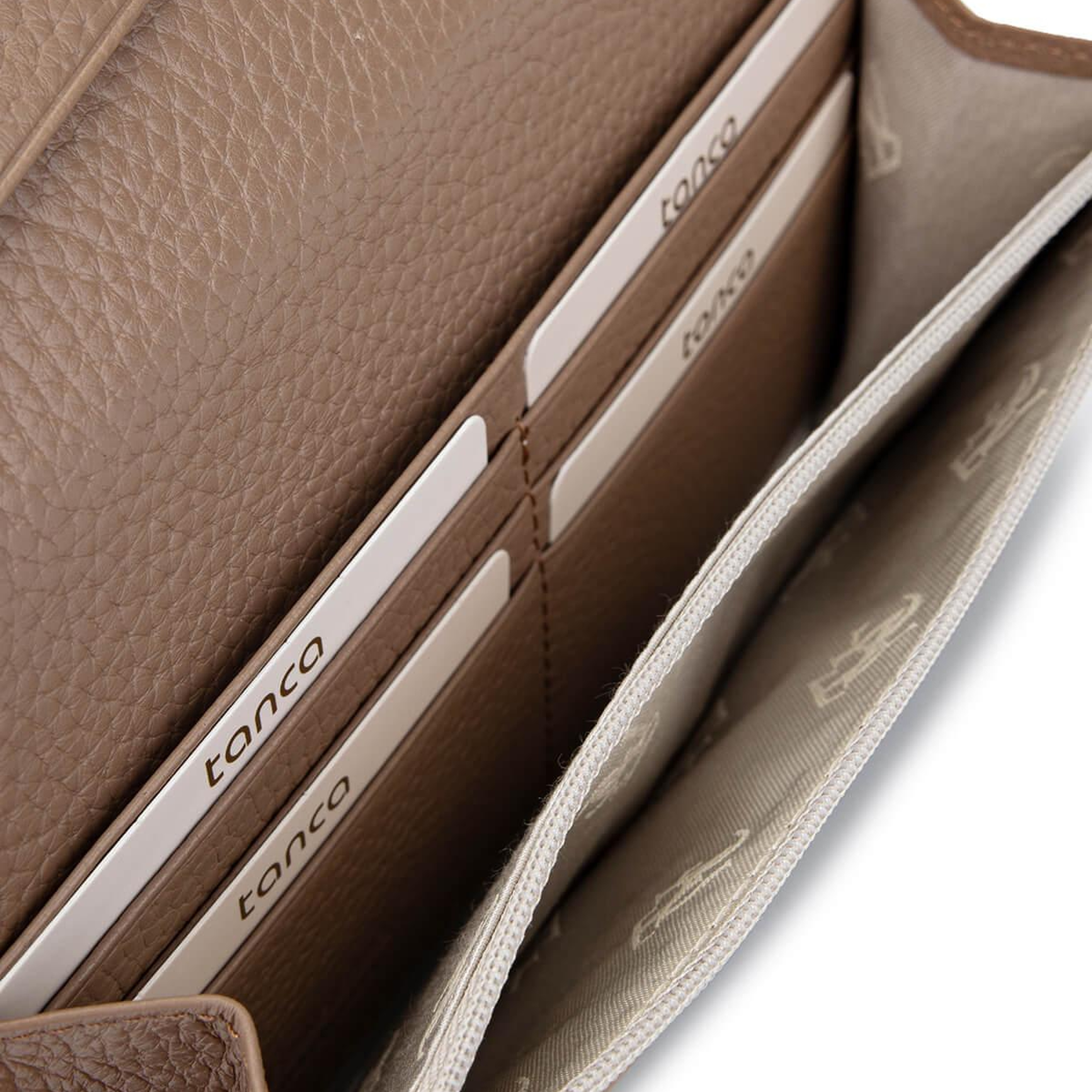 Tamer Tanca Kadın Hakiki Deri Siyah Cüzdan Cuzdan