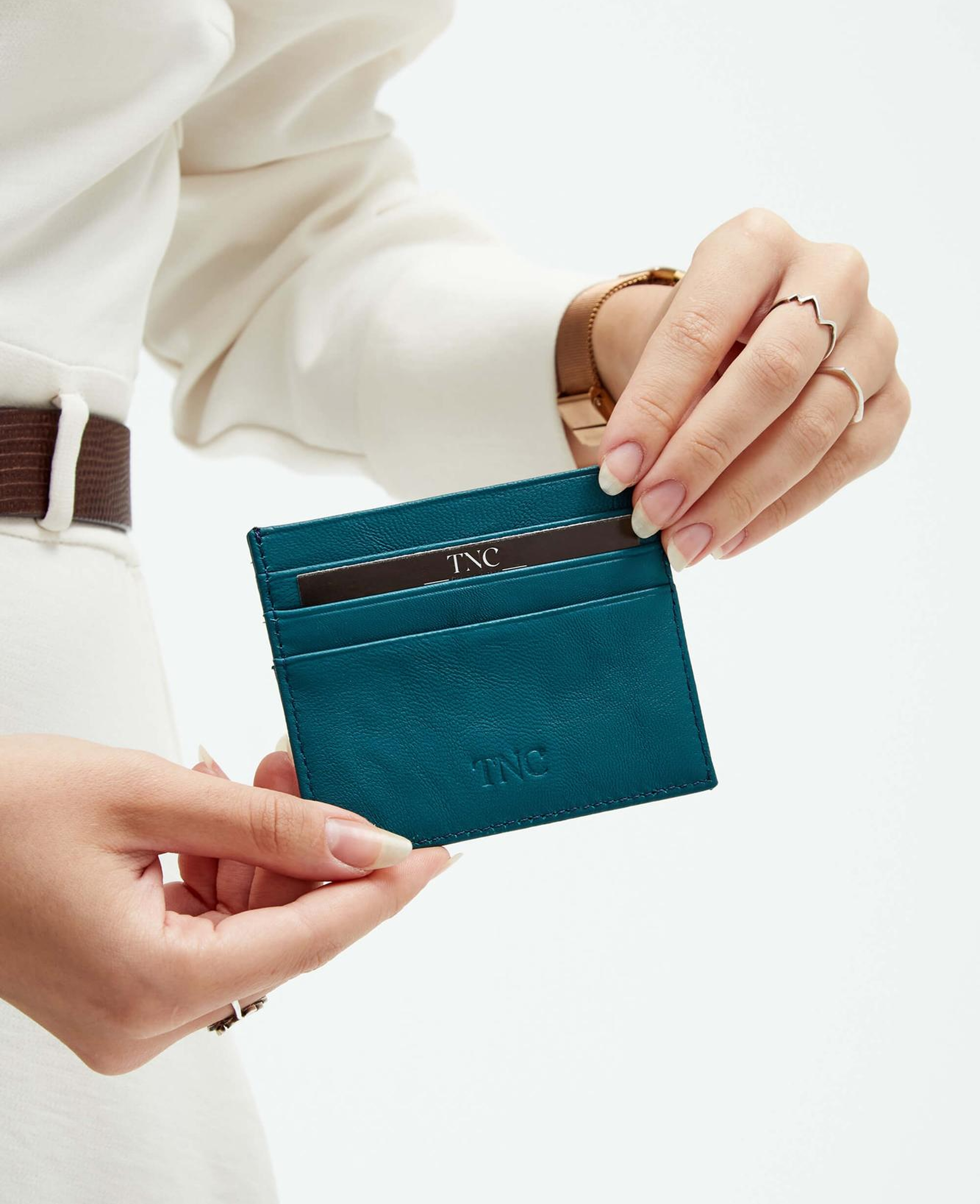 Tamer Tanca Unisex Hakiki Deri Jean Kartlık