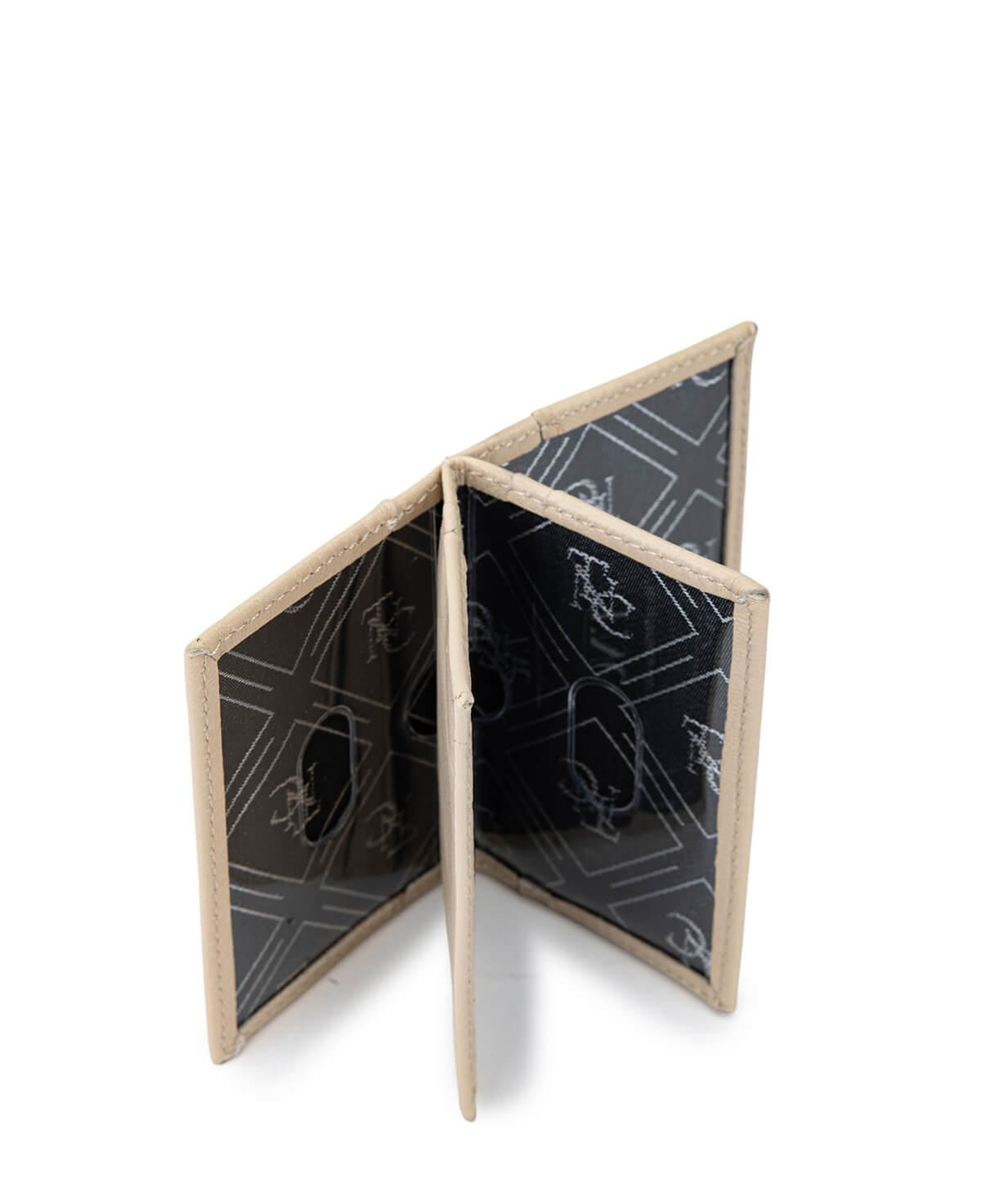 Tamer Tanca Unisex Hakiki Deri Bej Kartlık