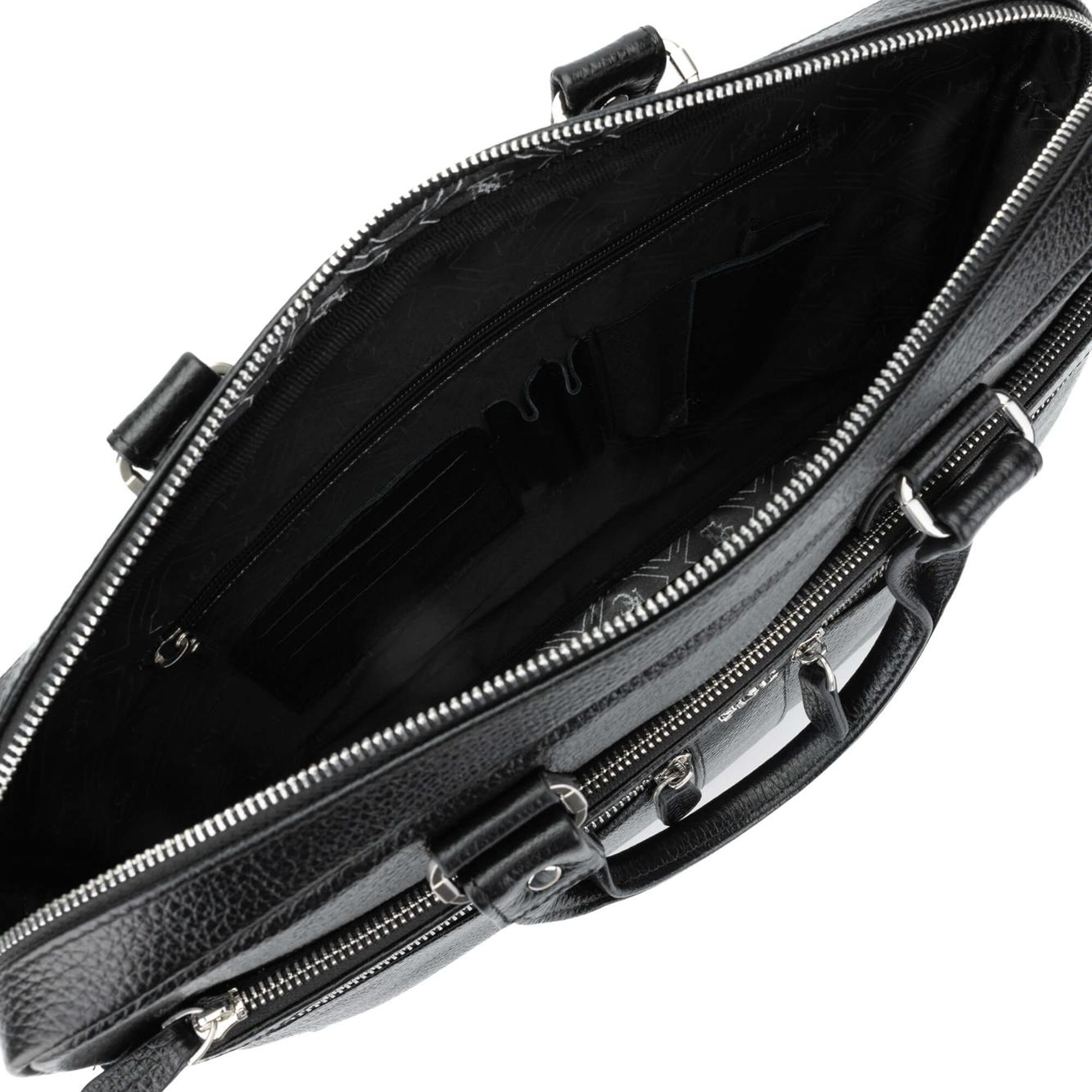 Tamer Tanca Erkek Hakiki Deri Siyah Evrak Çantası