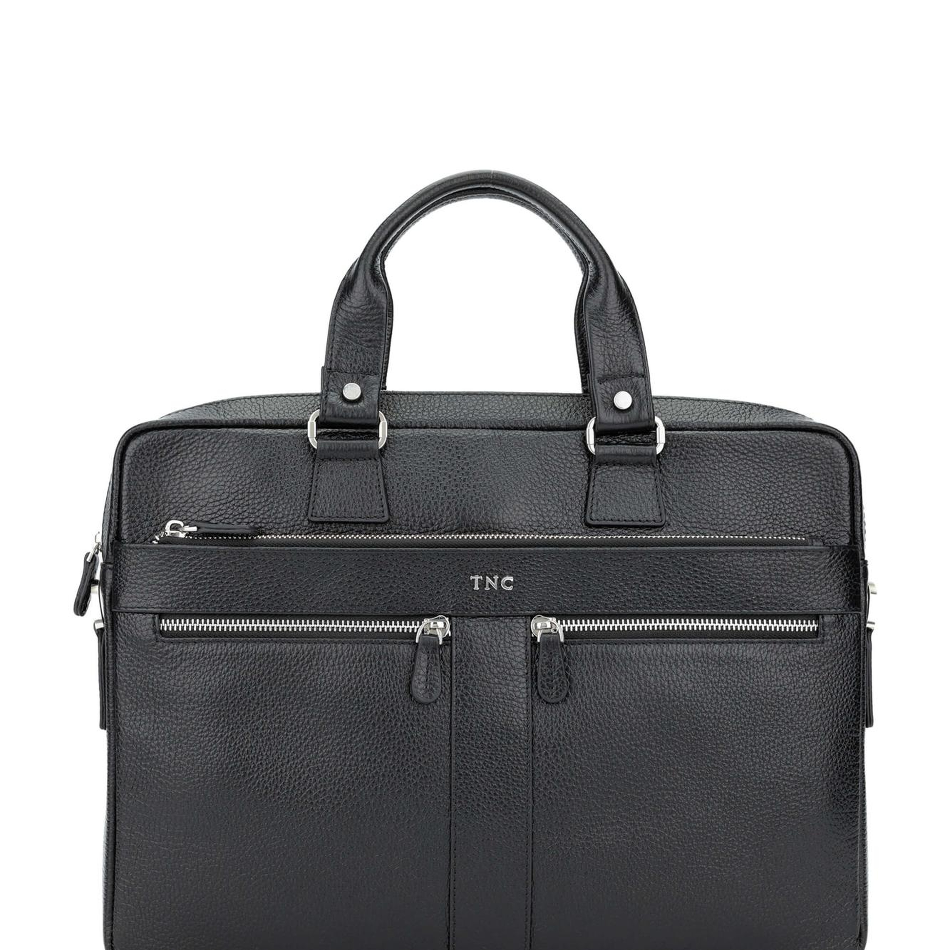 Tamer Tanca Erkek Hakiki Deri Siyah Evrak Çantası