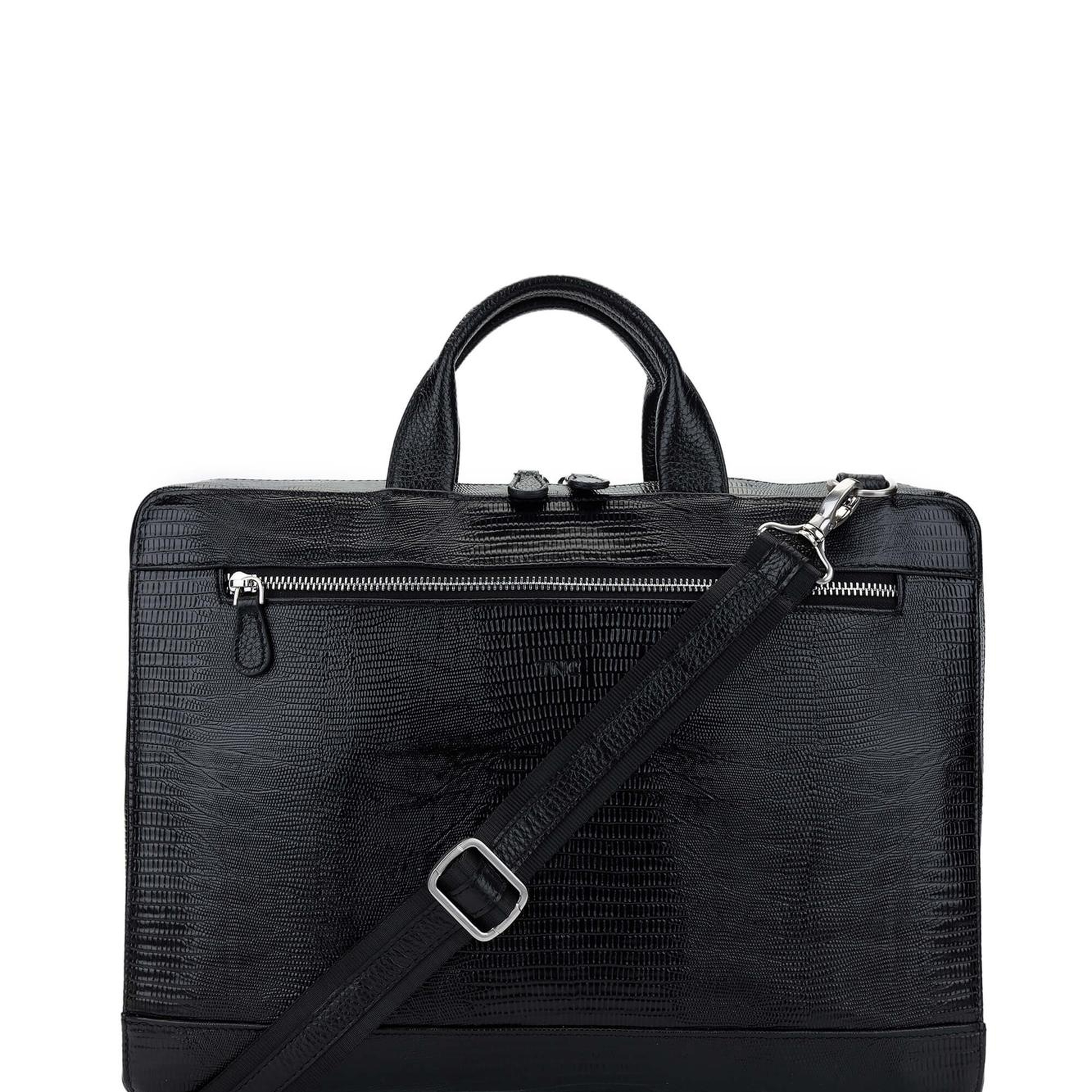 Tamer Tanca Erkek Hakiki Deri Siyah Evrak Çantası