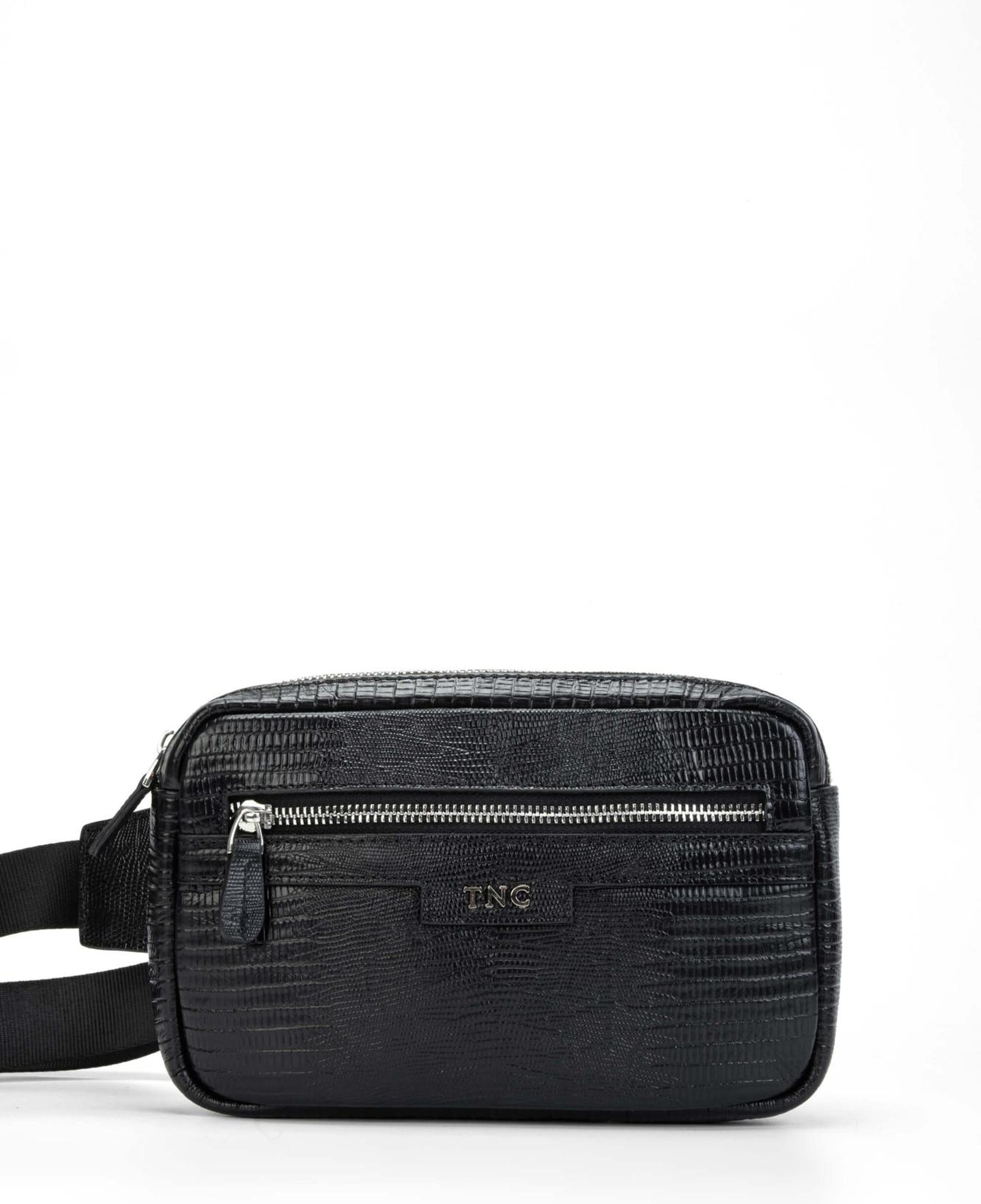 Tamer Tanca Erkek Hakiki Deri Siyah El Çantası