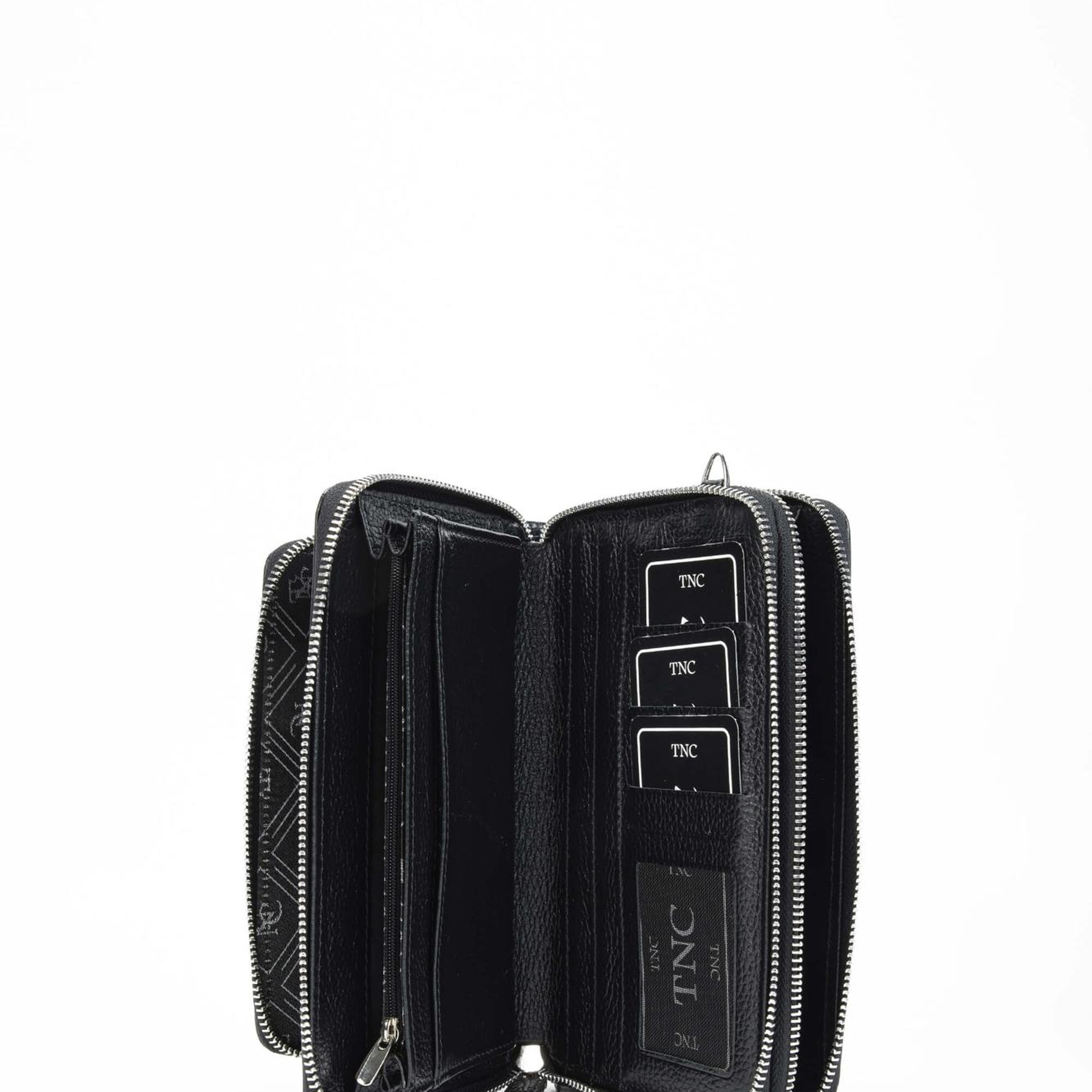 Tamer Tanca Erkek Hakiki Deri Siyah El Çantası