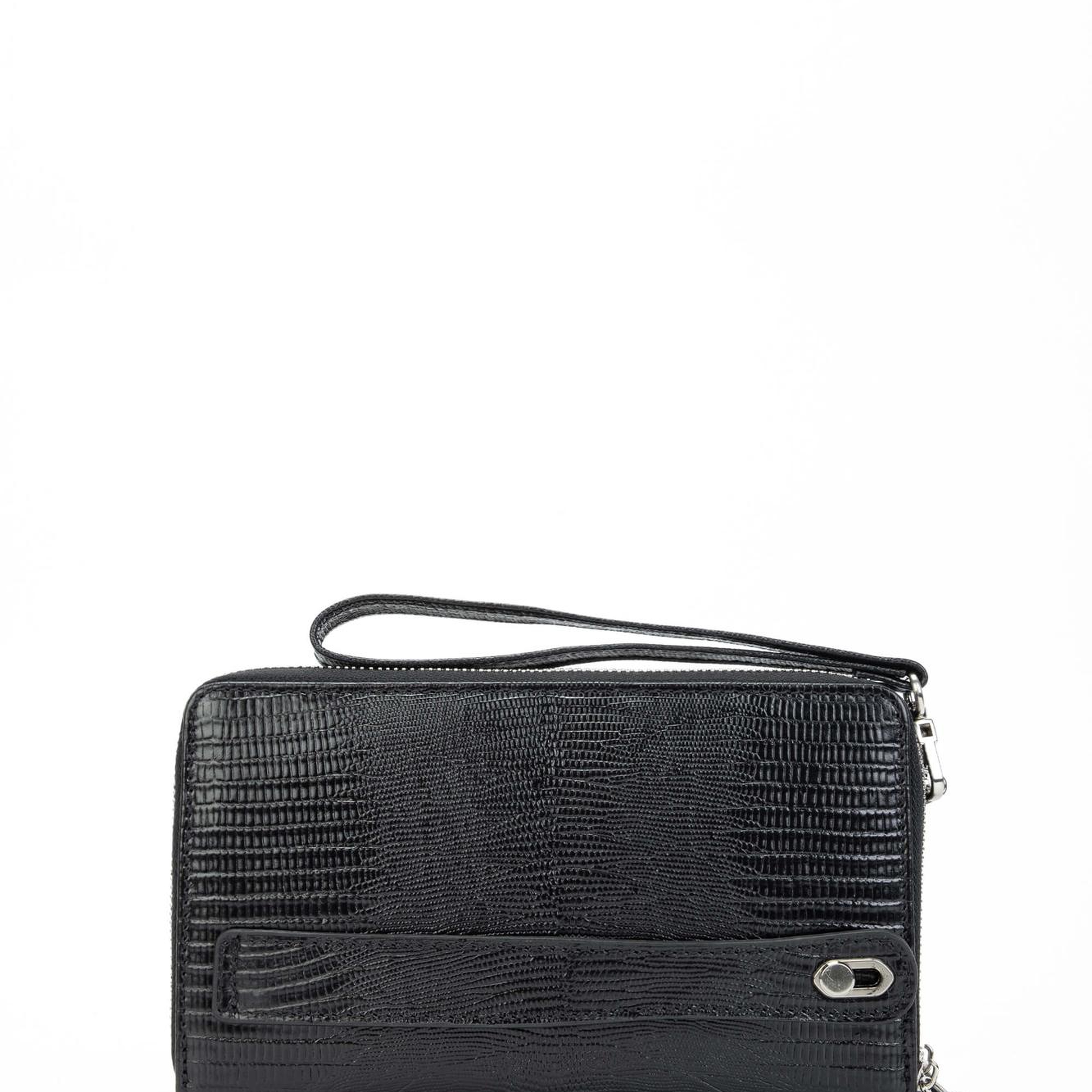 Tamer Tanca Erkek Hakiki Deri Siyah El Çantası