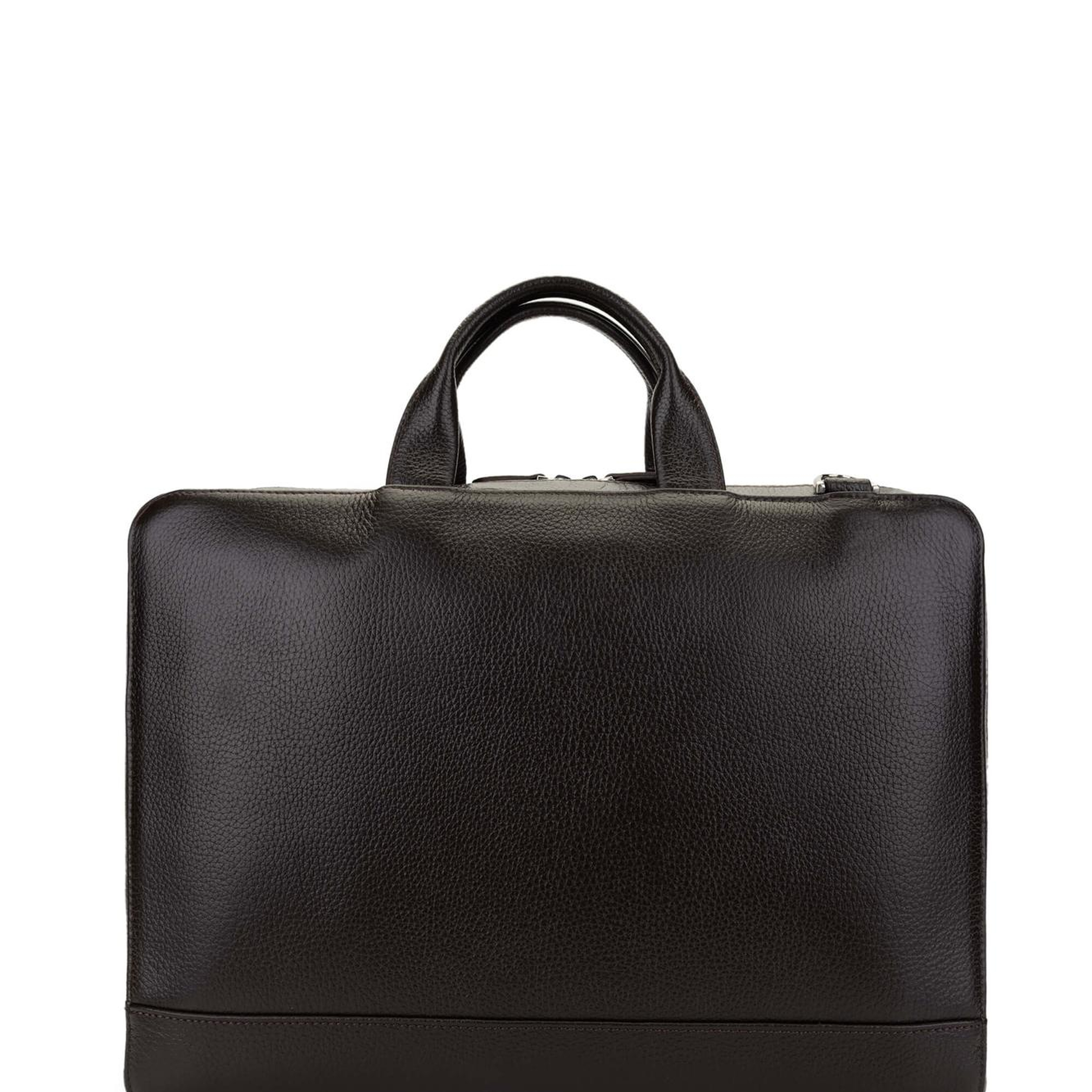 Tamer Tanca Erkek Hakiki Deri Kahverengi Evrak Çantası