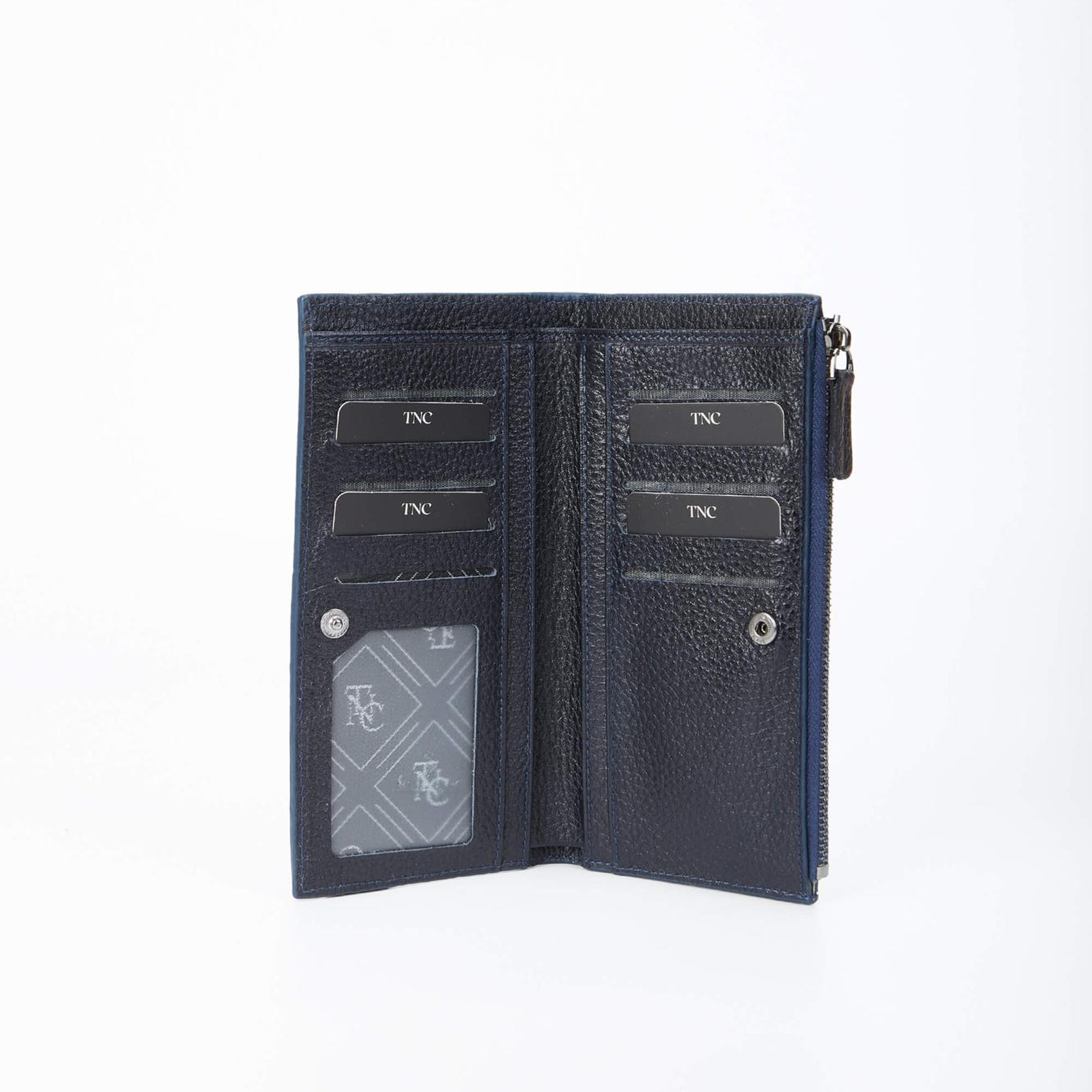 Tamer Tanca Erkek Hakiki Deri Lacivert El Çantası