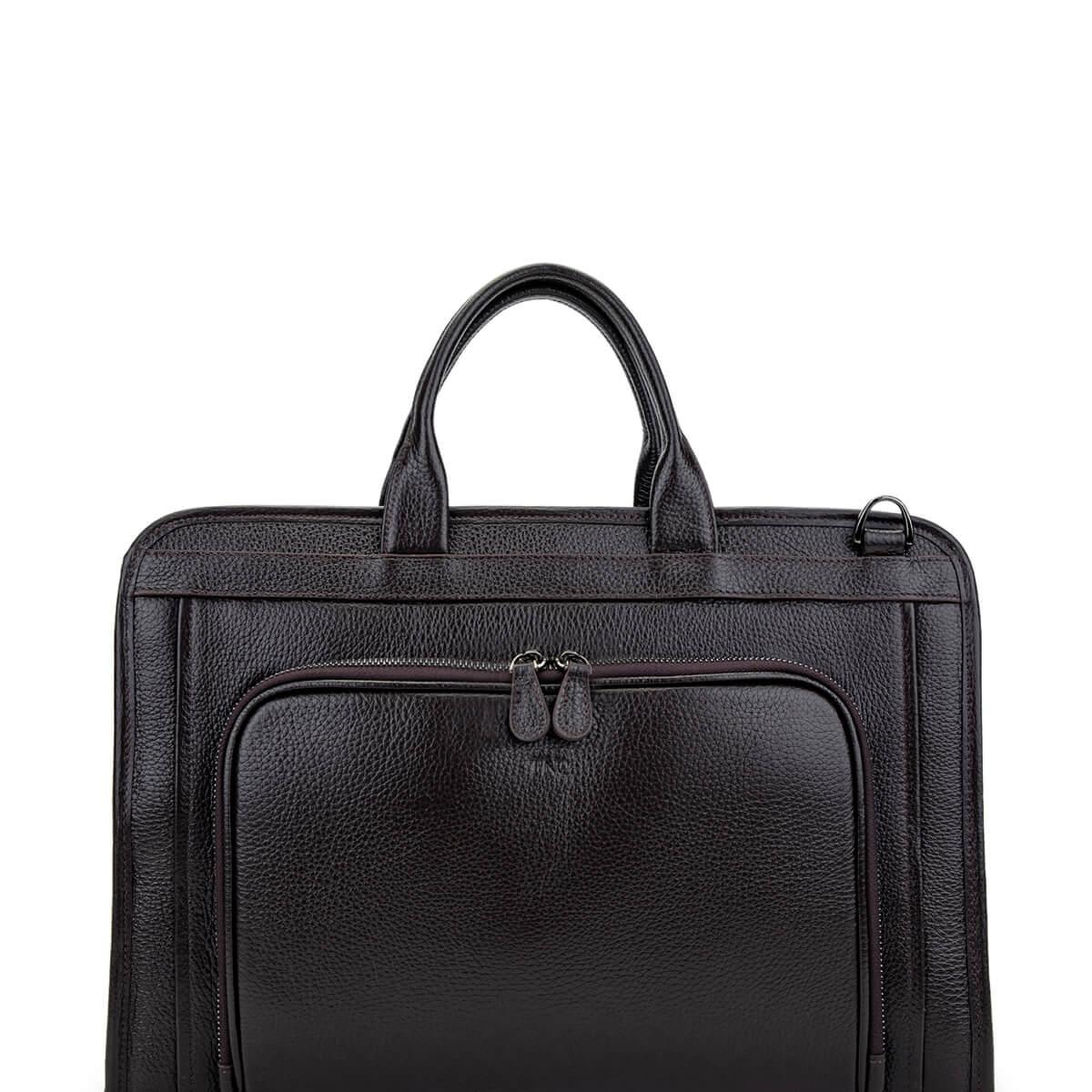 Tamer Tanca Erkek Hakiki Deri Kahverengi Evrak Çantası