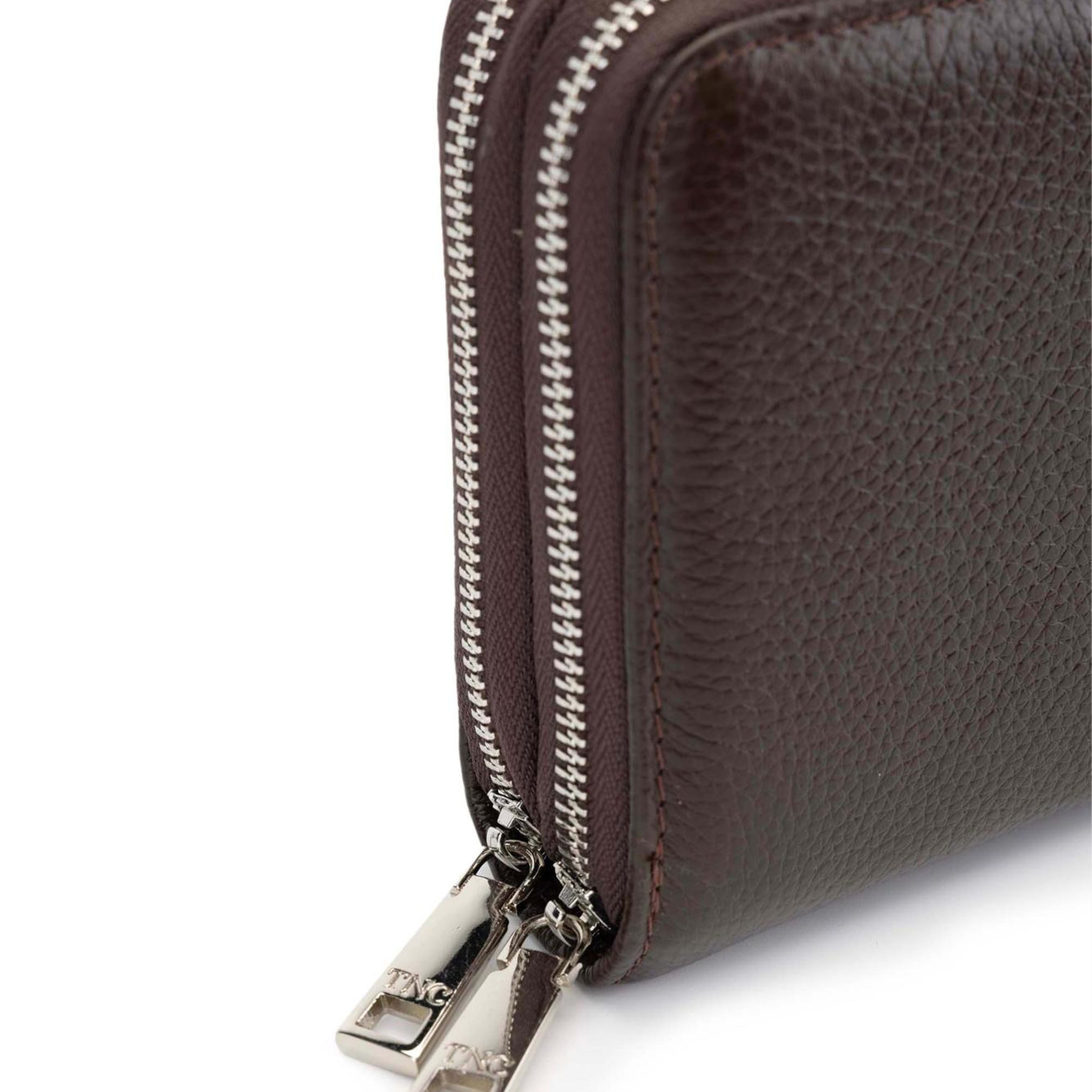 Tamer Tanca Erkek Hakiki Deri Kahverengi El Çantası