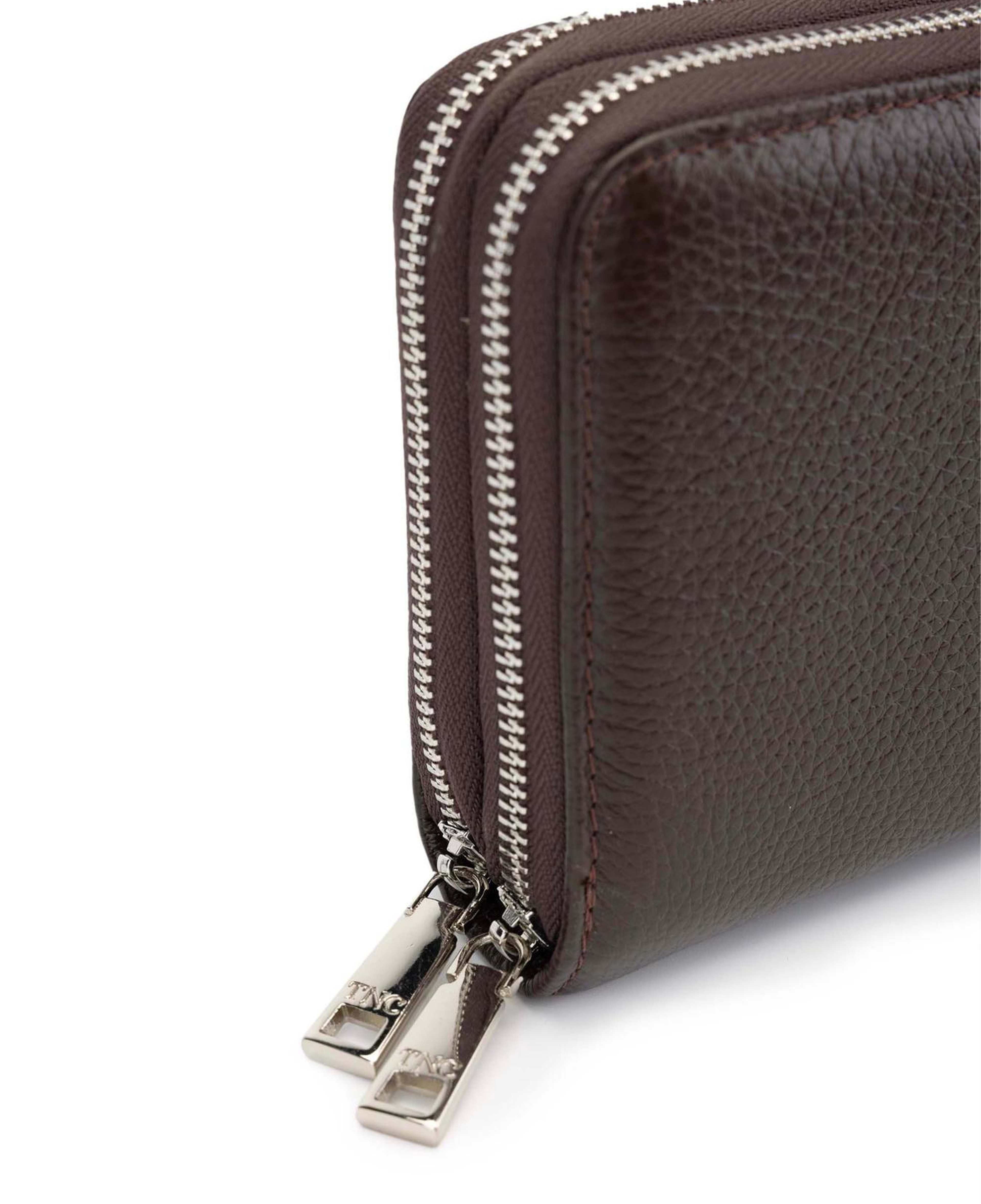 Tamer Tanca Erkek Hakiki Deri Kahverengi El Çantası