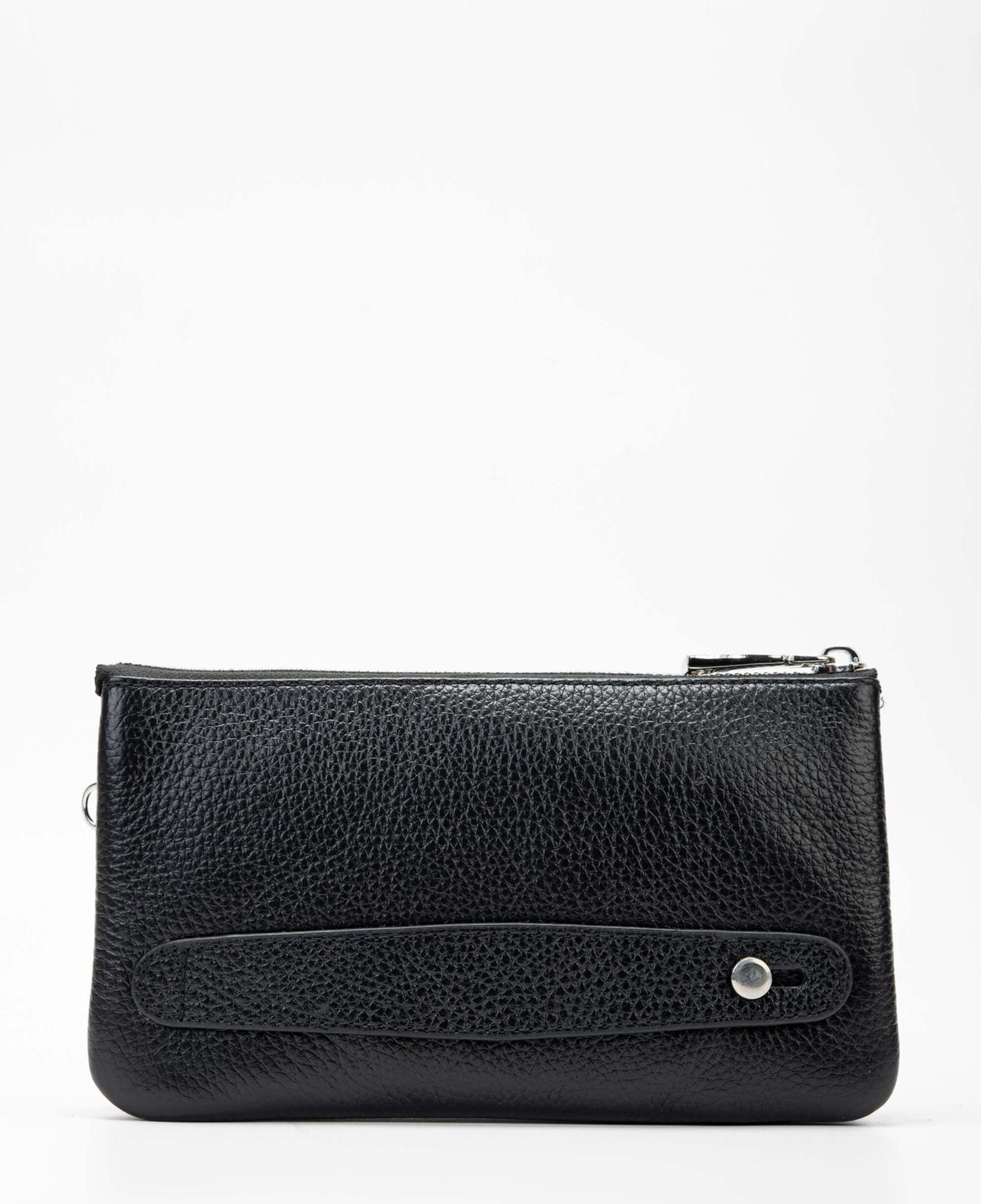 Tamer Tanca Erkek Hakiki Deri Siyah El Çantası