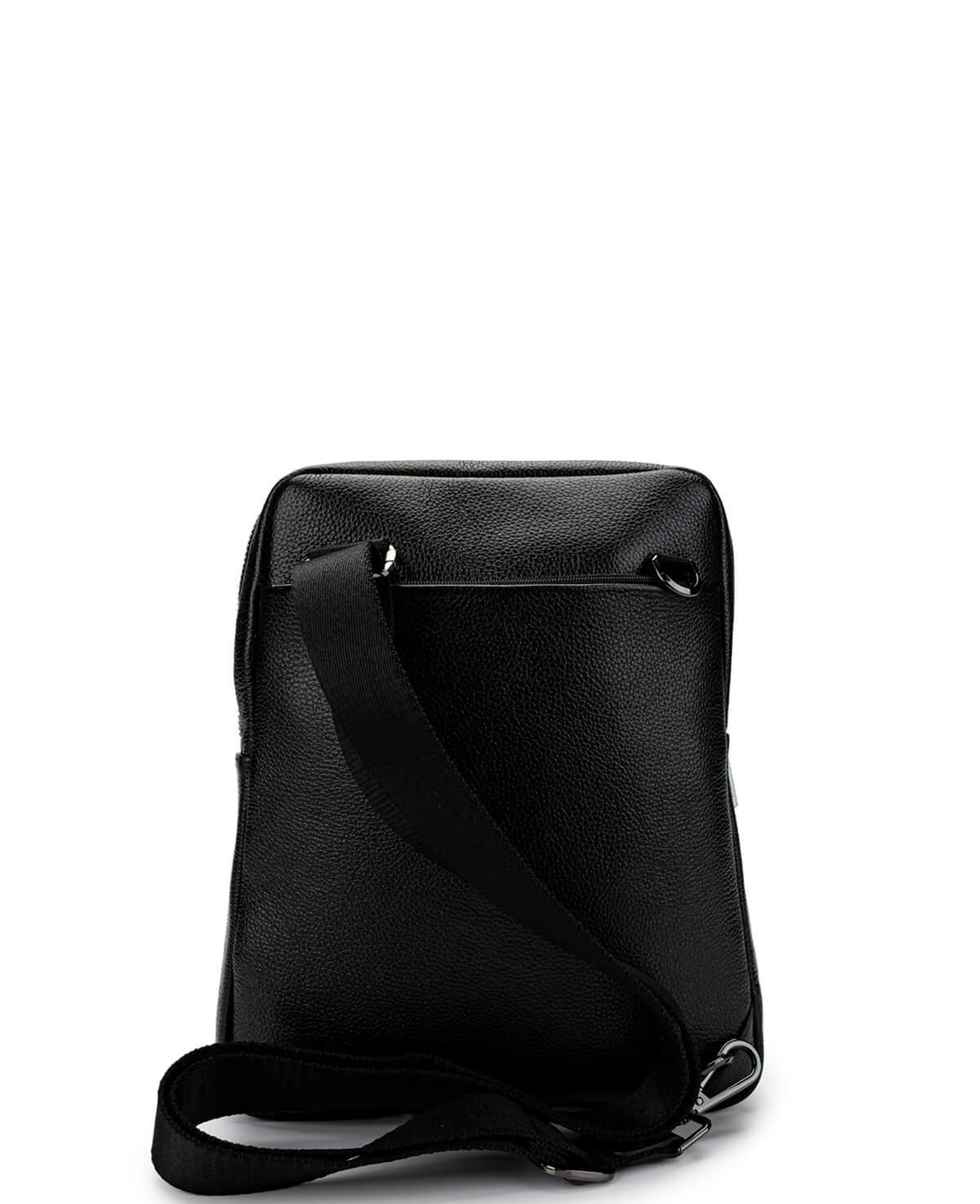 Tamer Tanca Erkek Hakiki Deri Siyah Postacı Çanta