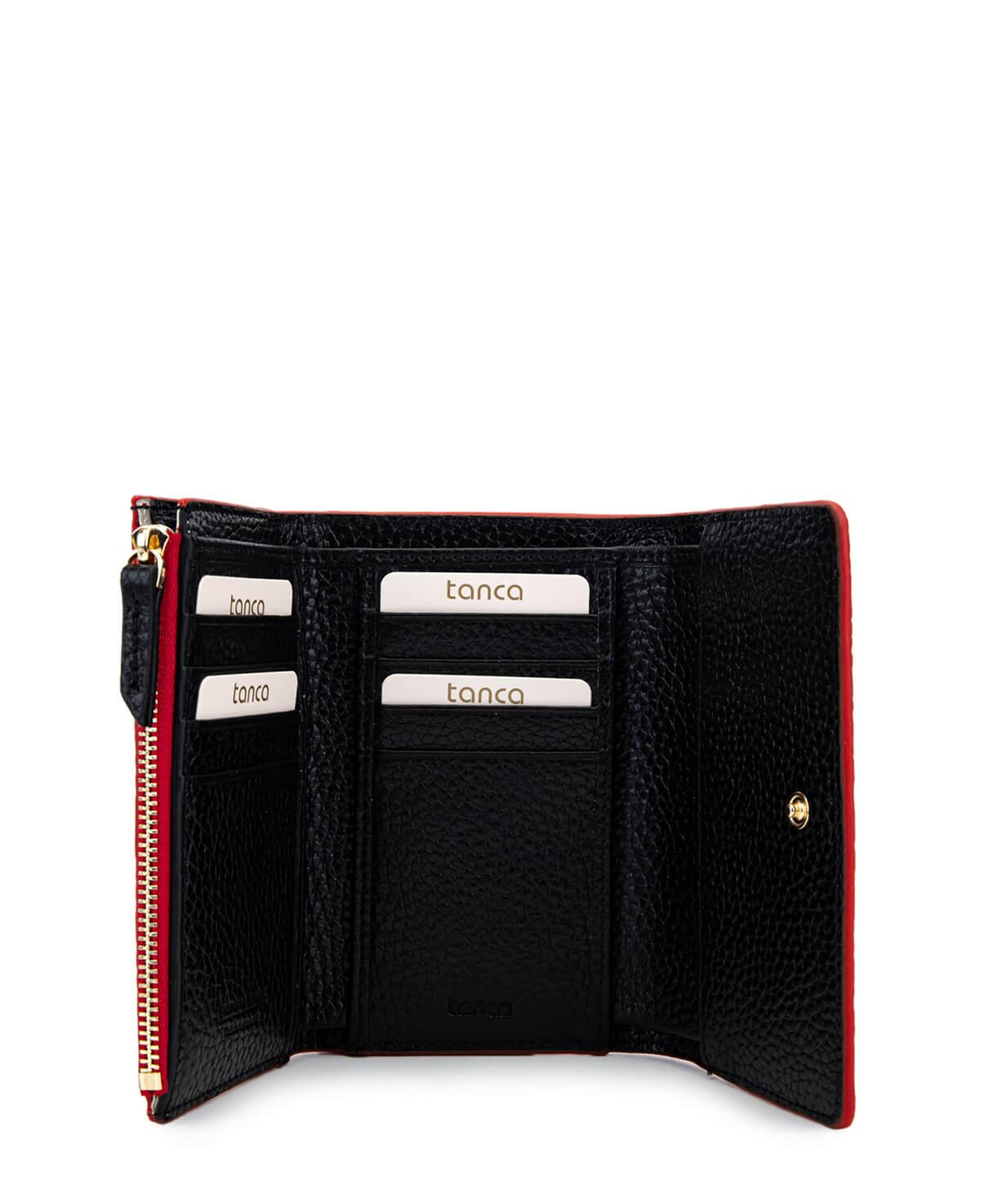 Tamer Tanca Kadın Hakiki Deri Kırmızı Cüzdan