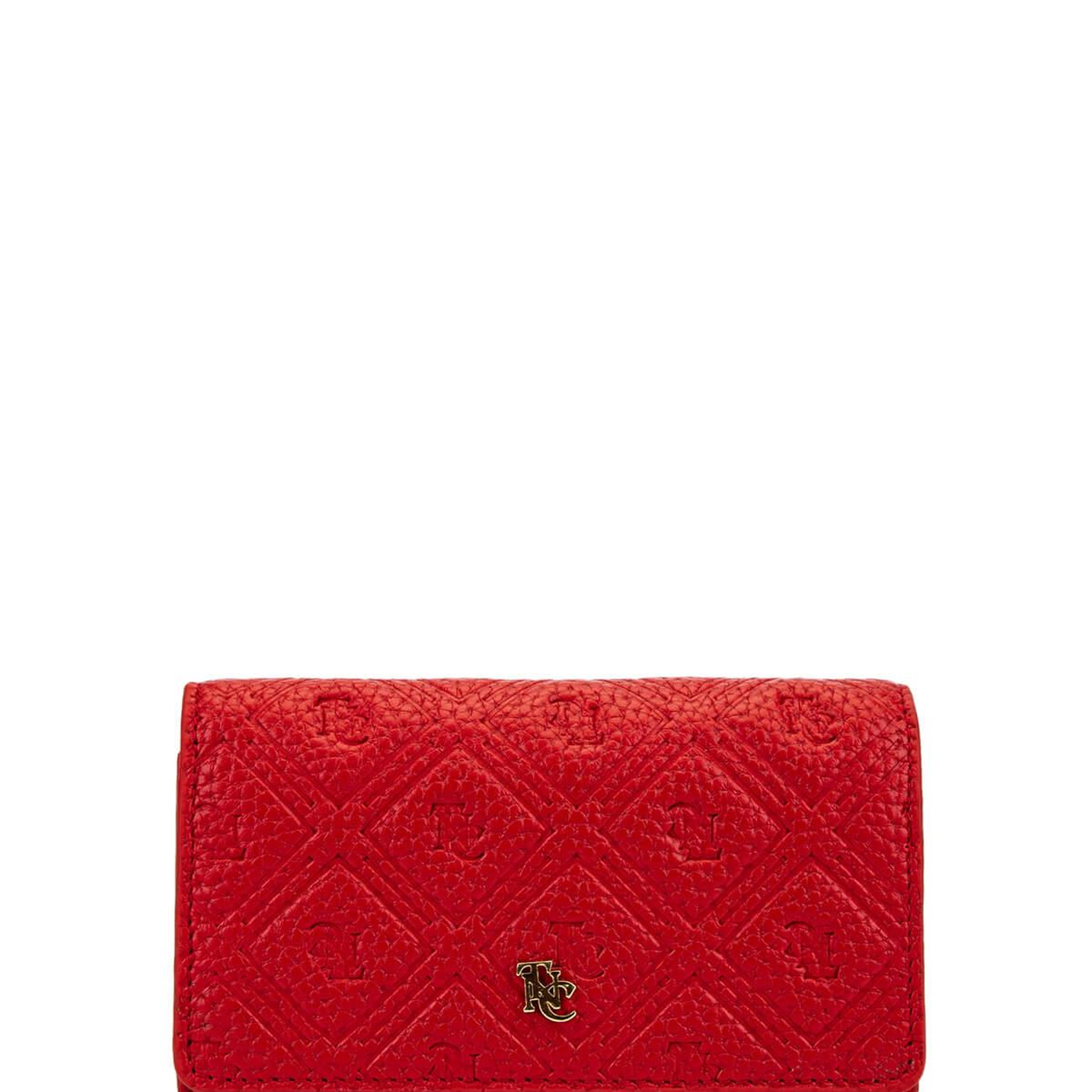 Tamer Tanca Kadın Hakiki Deri Kırmızı Cüzdan