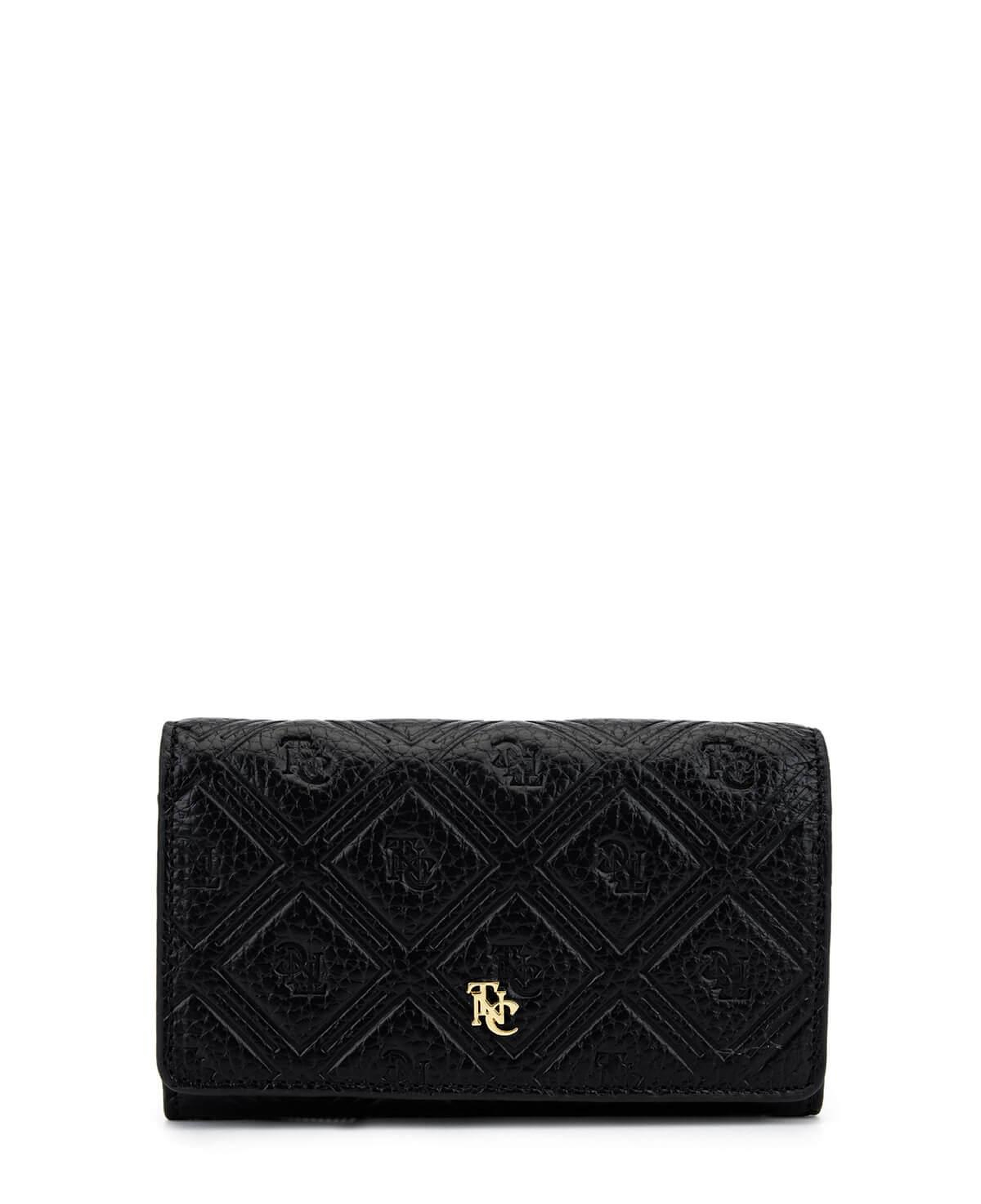 Tamer Tanca Kadın Hakiki Deri Siyah Cüzdan