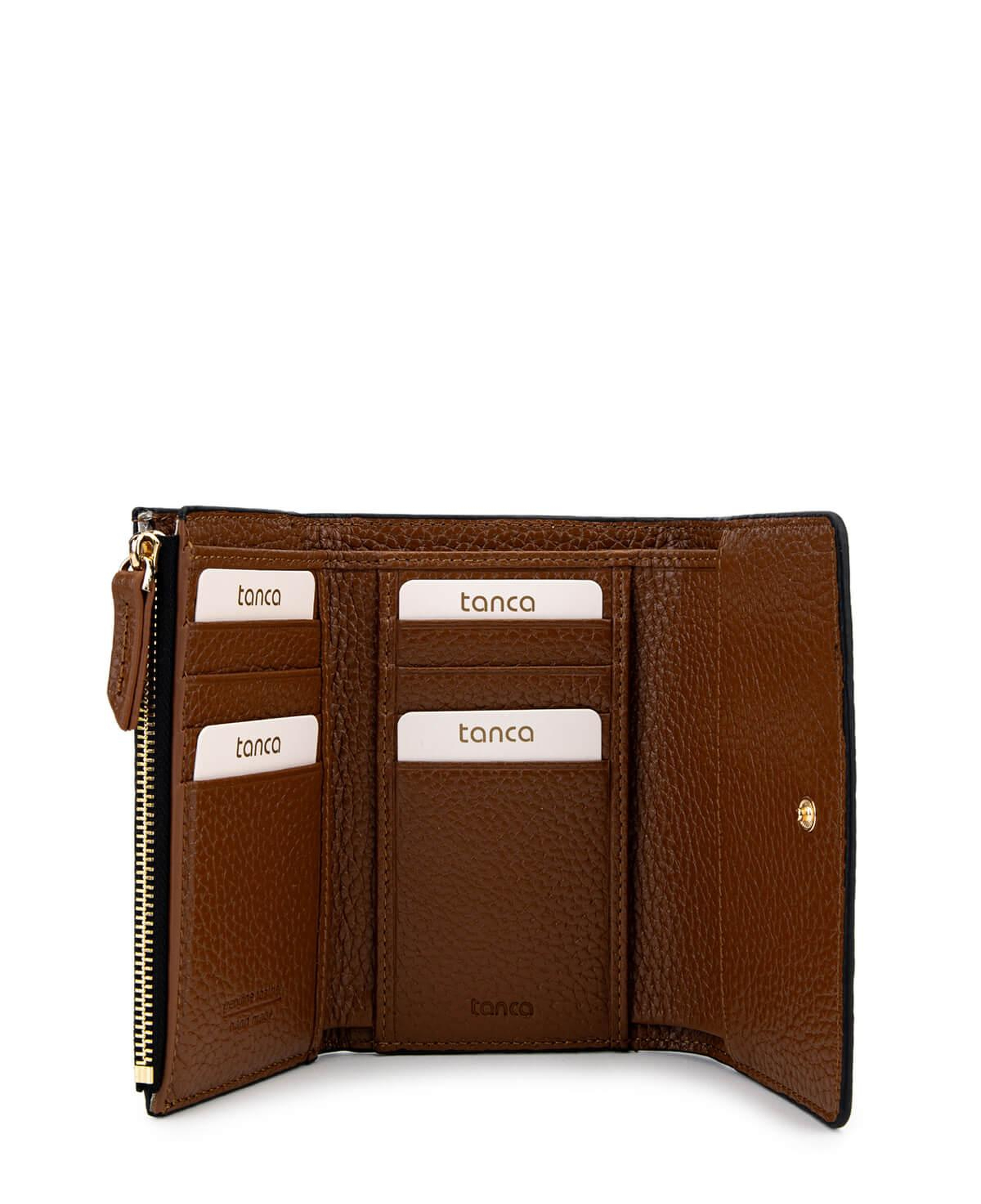 Tamer Tanca Kadın Hakiki Deri Siyah Cüzdan