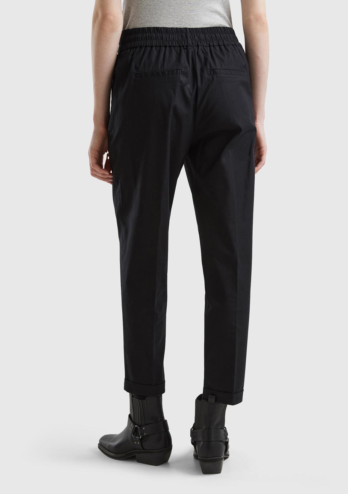 Kadın Siyah Jogger Pantolon