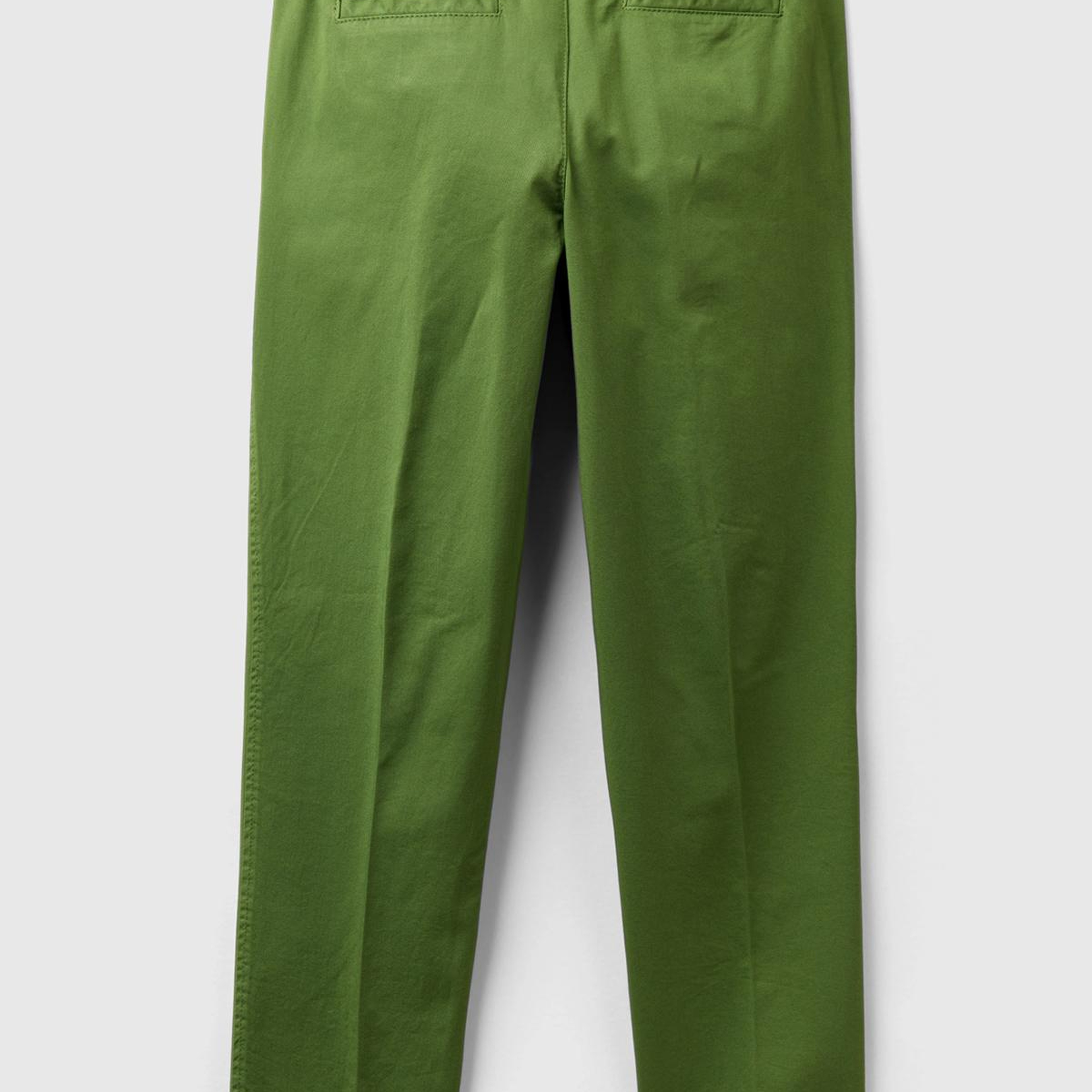 Kadın Soluk Yeşil Elastanlı Basic Chino Pantolon