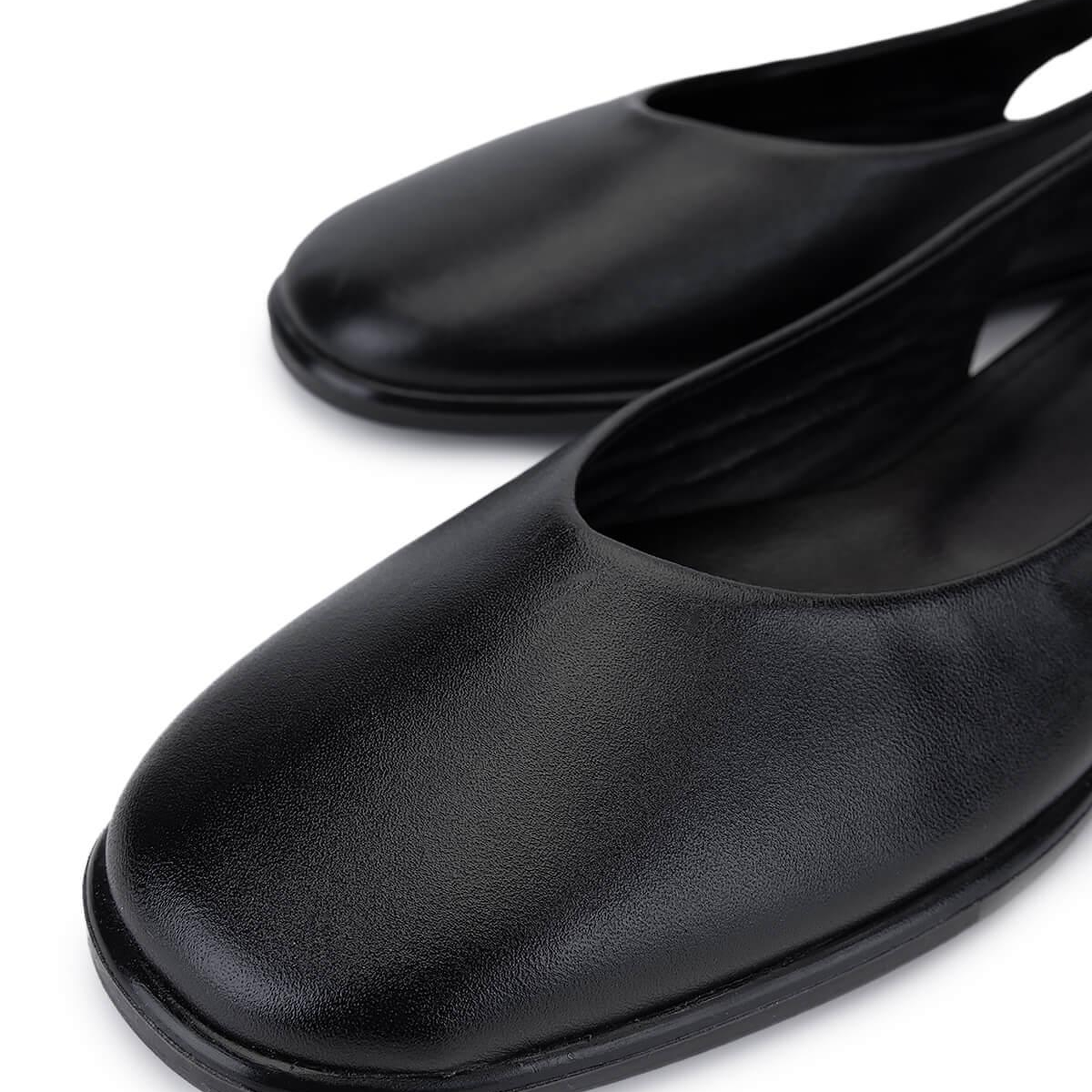 Tamer Tanca Kadın Hakiki Deri Siyah Babet Ayakkabı