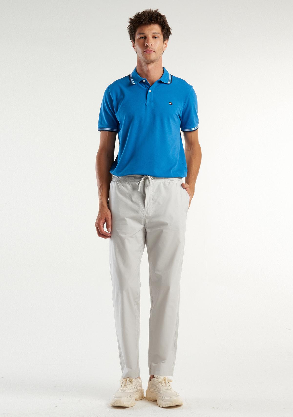 Erkek Kemik %100 Pamuk 4 Cepli Beli Büzgülü İpli Pantolon