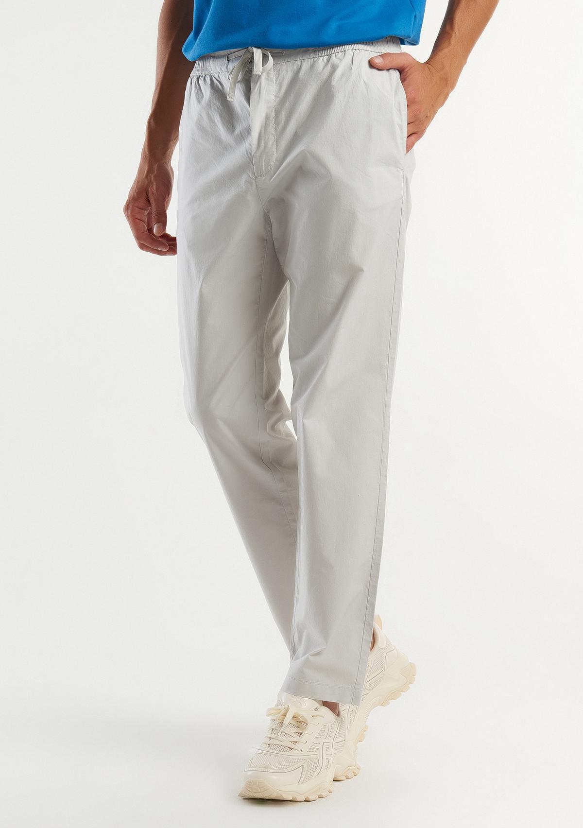 Erkek Kemik %100 Pamuk 4 Cepli Beli Büzgülü İpli Pantolon