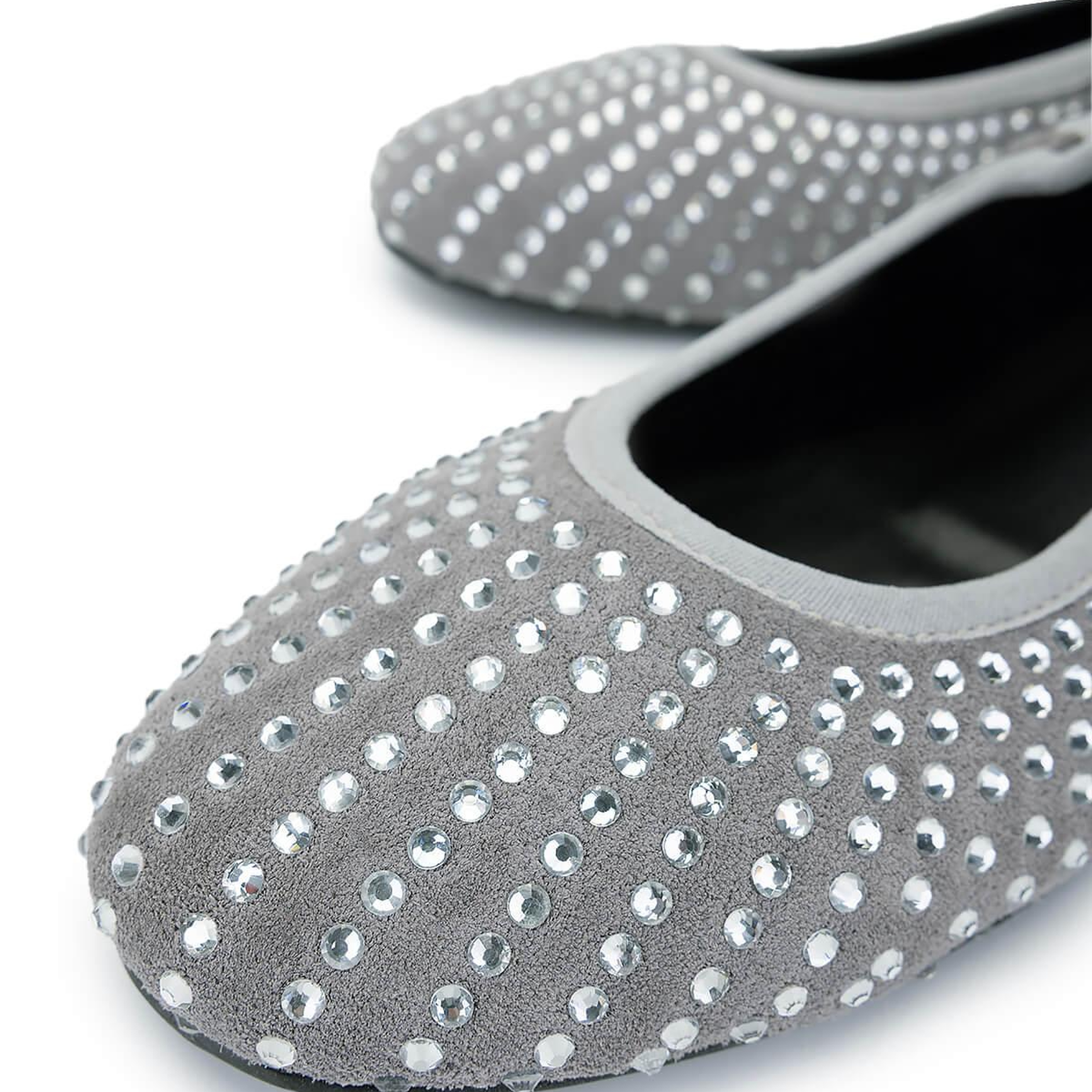 Tamer Tanca Kadın Hakiki Deri Gri Babet Ayakkabı