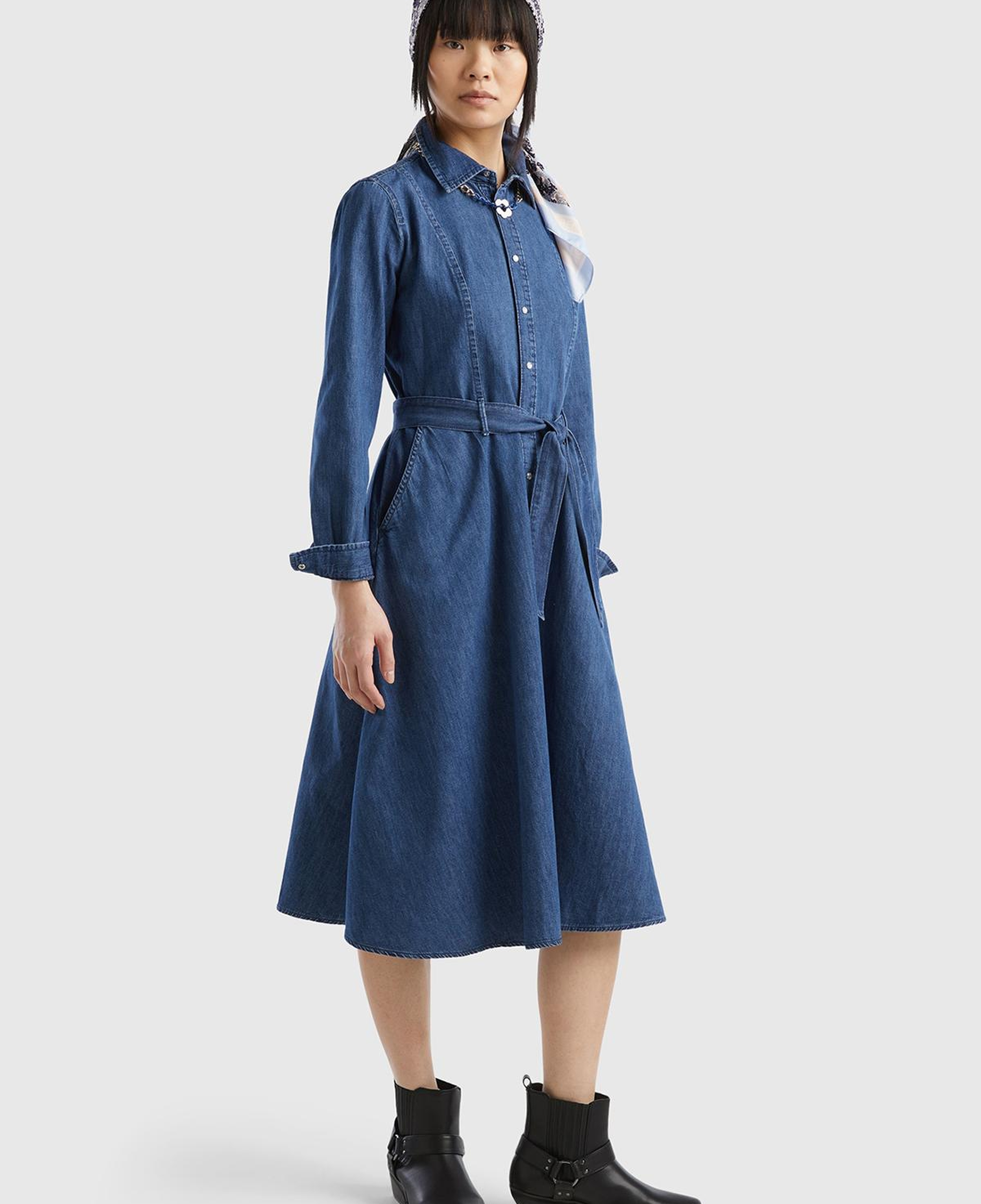 Kadın İndigo DRESS