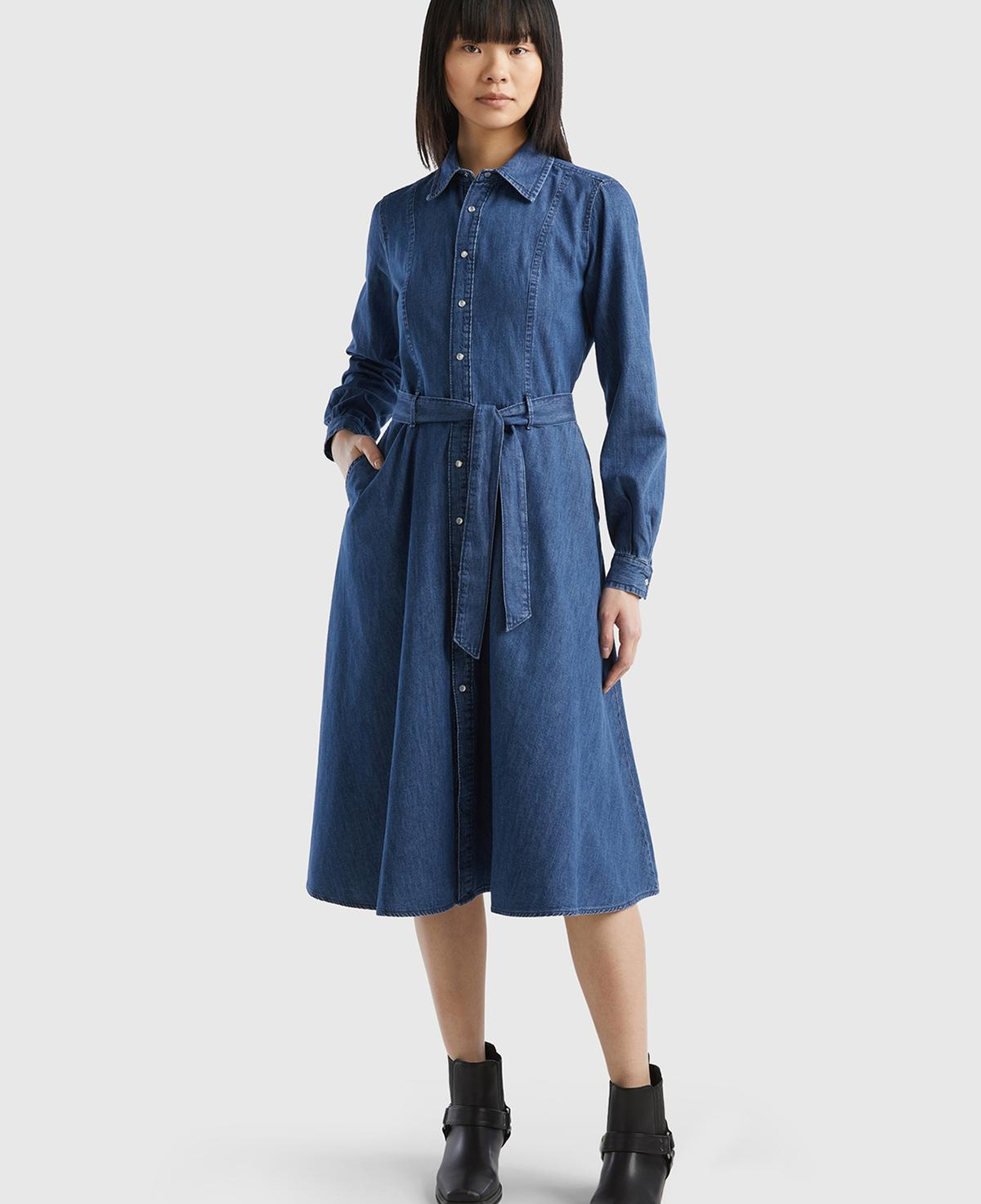 Kadın İndigo DRESS