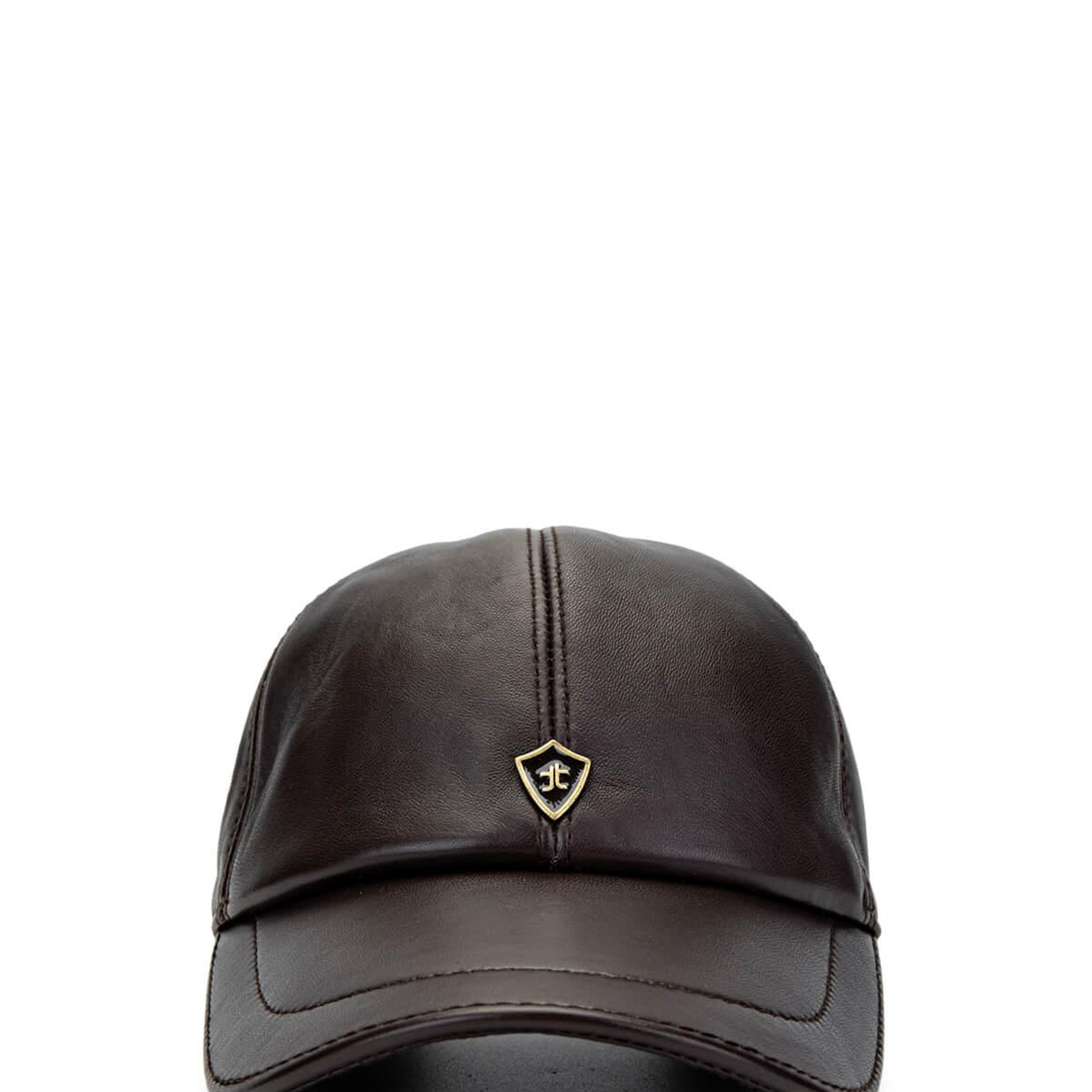 Tamer Tanca Erkek Hakiki Deri Kahverengi Şapka