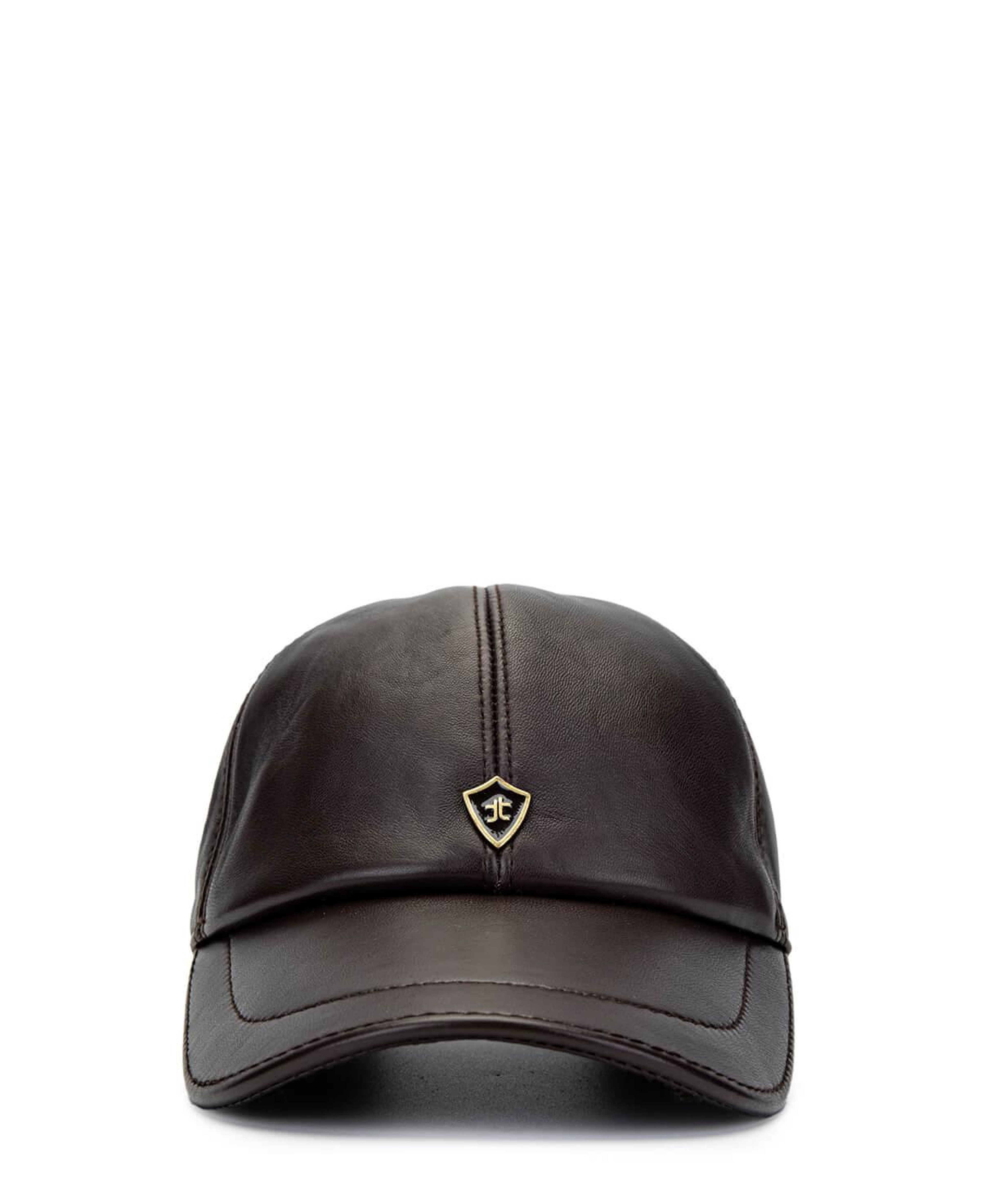 Tamer Tanca Erkek Hakiki Deri Kahverengi Şapka