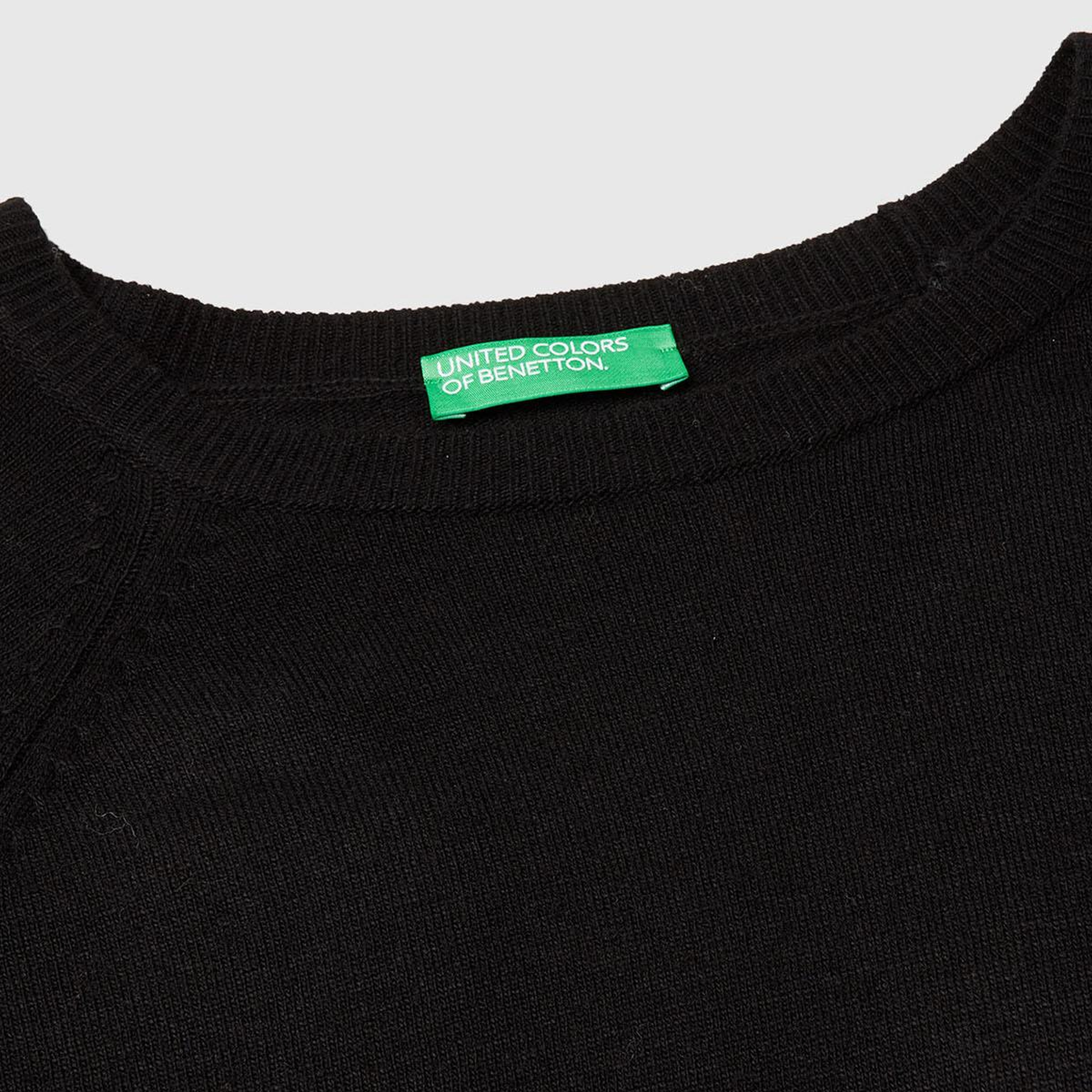 Kadın Sİyah Kaşmir Karışımlı Kazak