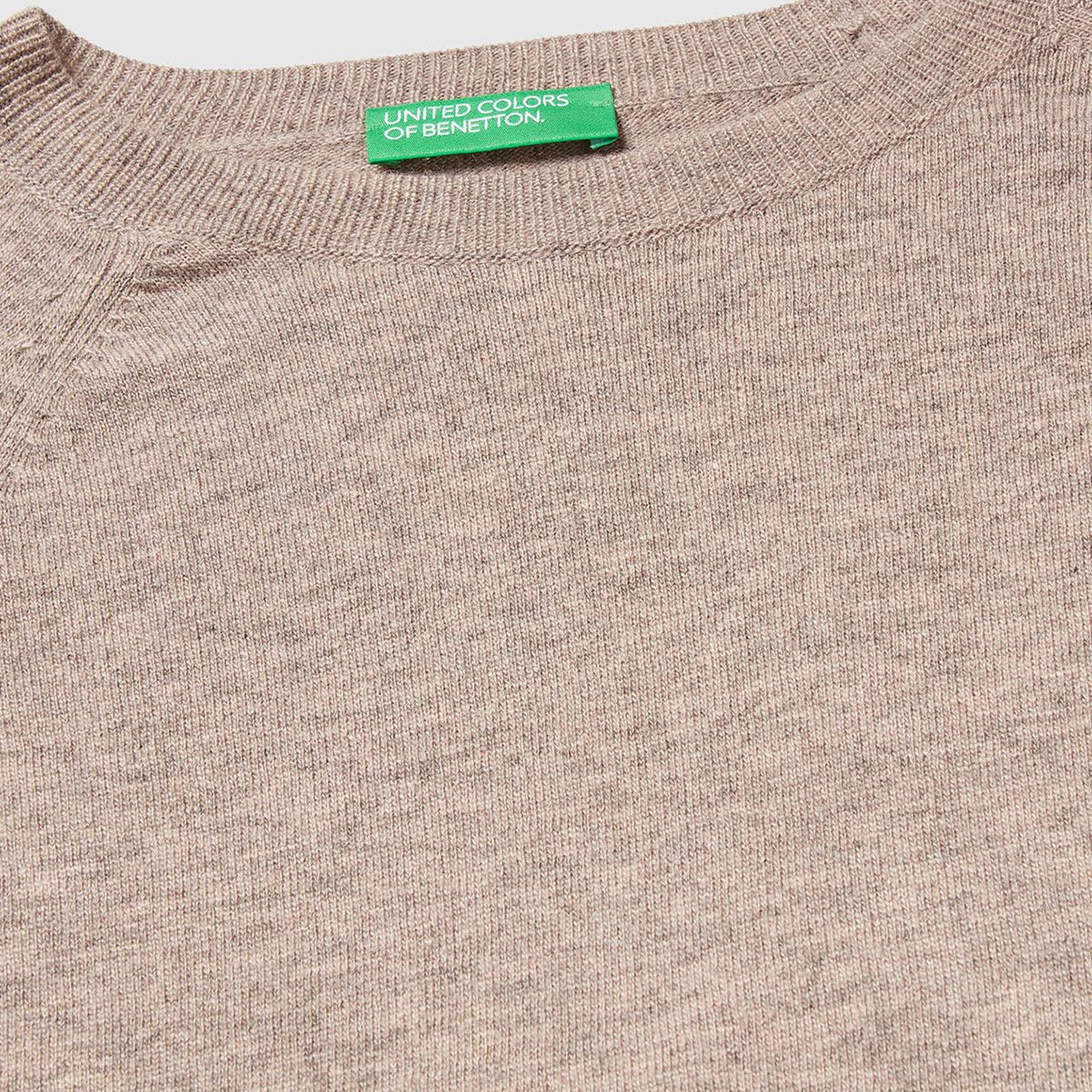 Kadın Taba Kaşmir Karışımlı Kazak