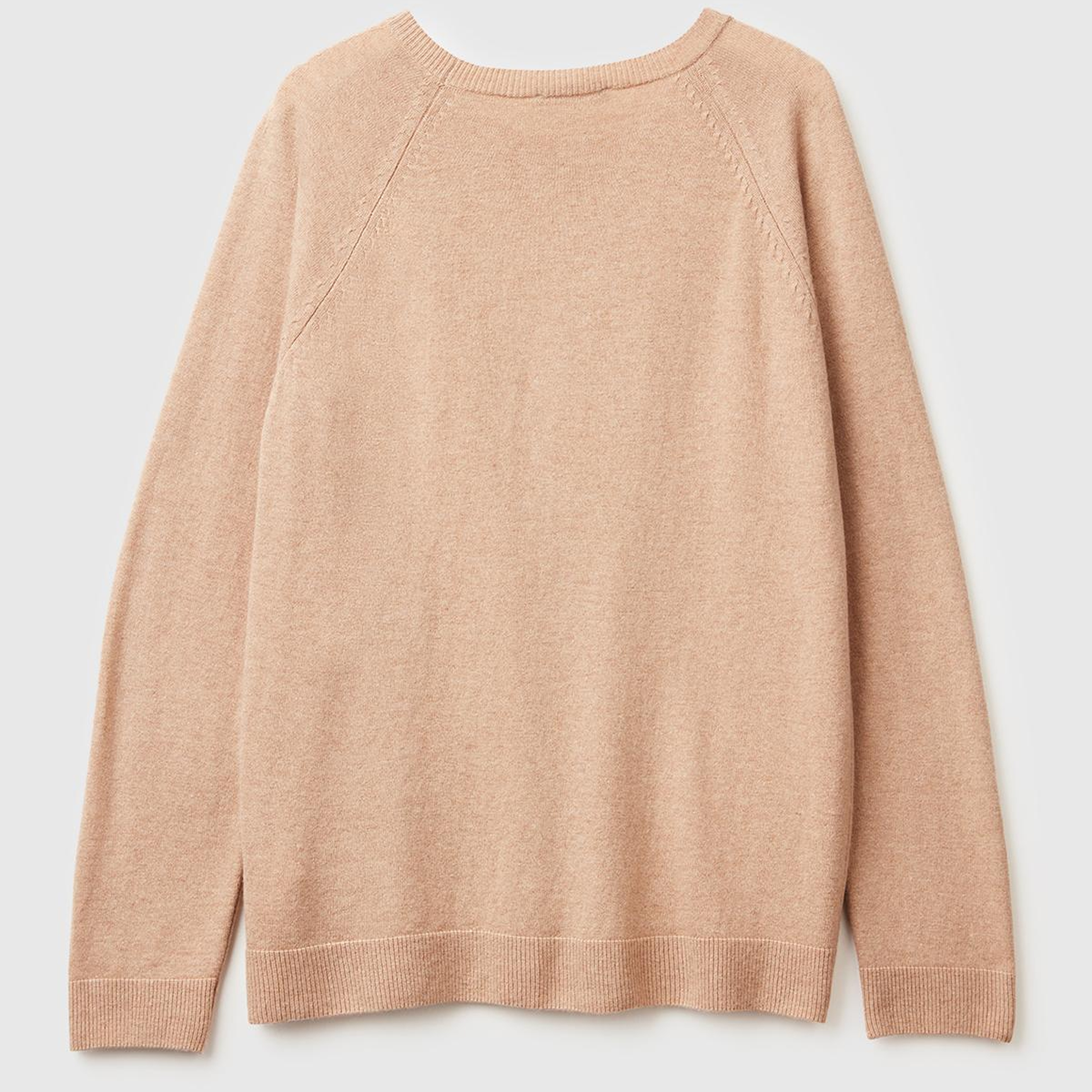 Kadın Turuncu Kaşmir Karışımlı Kazak