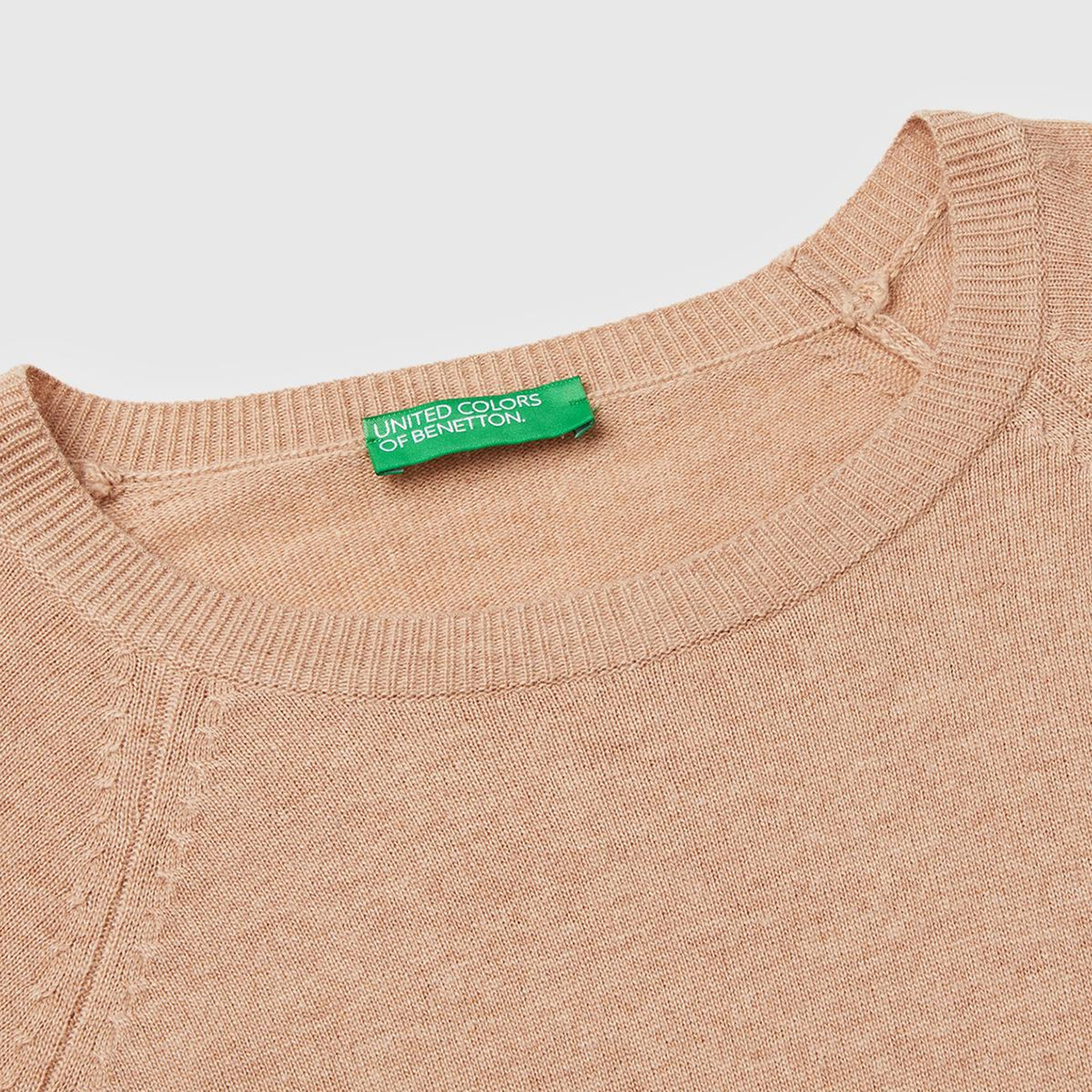 Kadın Turuncu Kaşmir Karışımlı Kazak