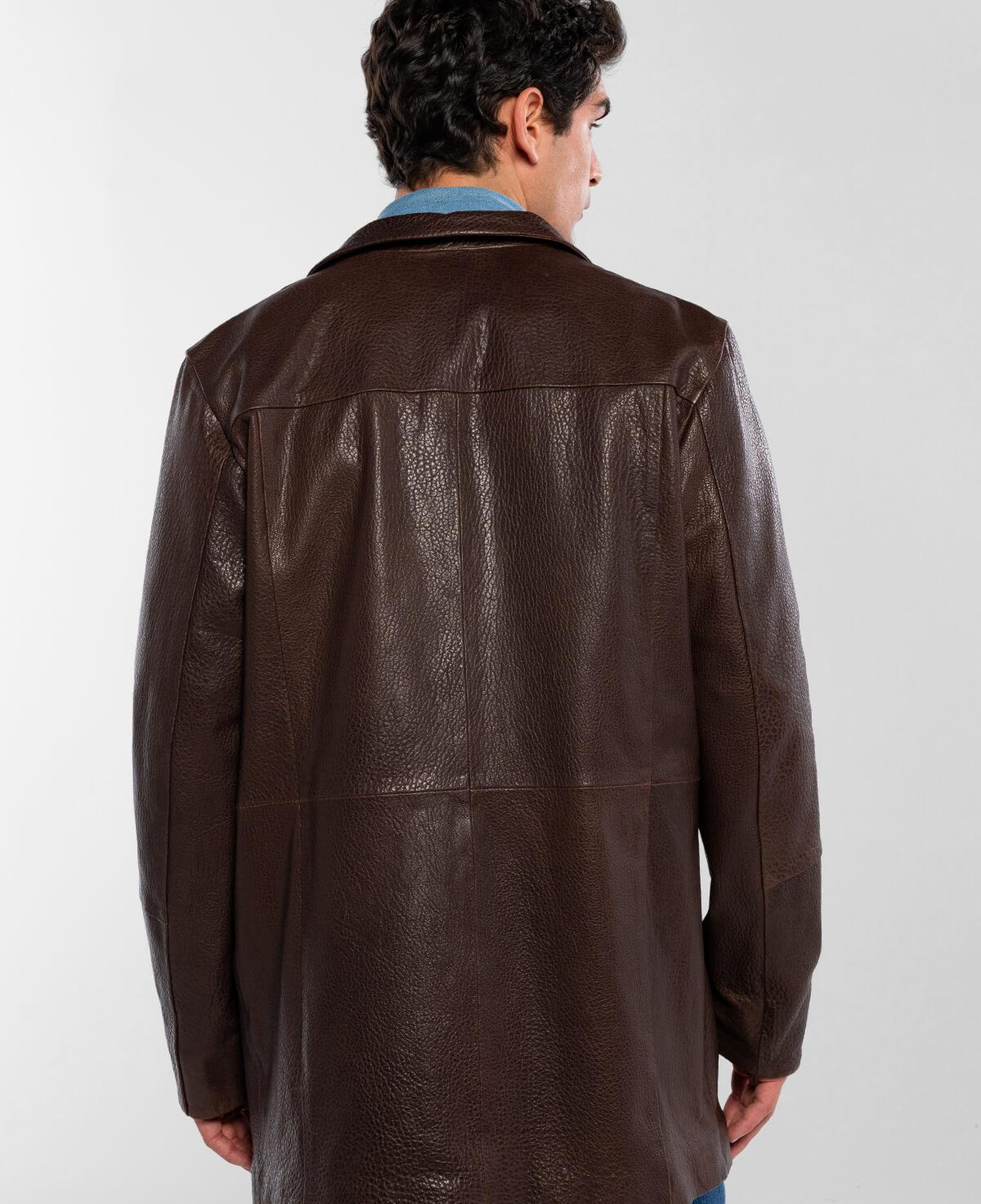 Tamer Tanca Erkek Hakiki Deri Viski Jumbo Mont