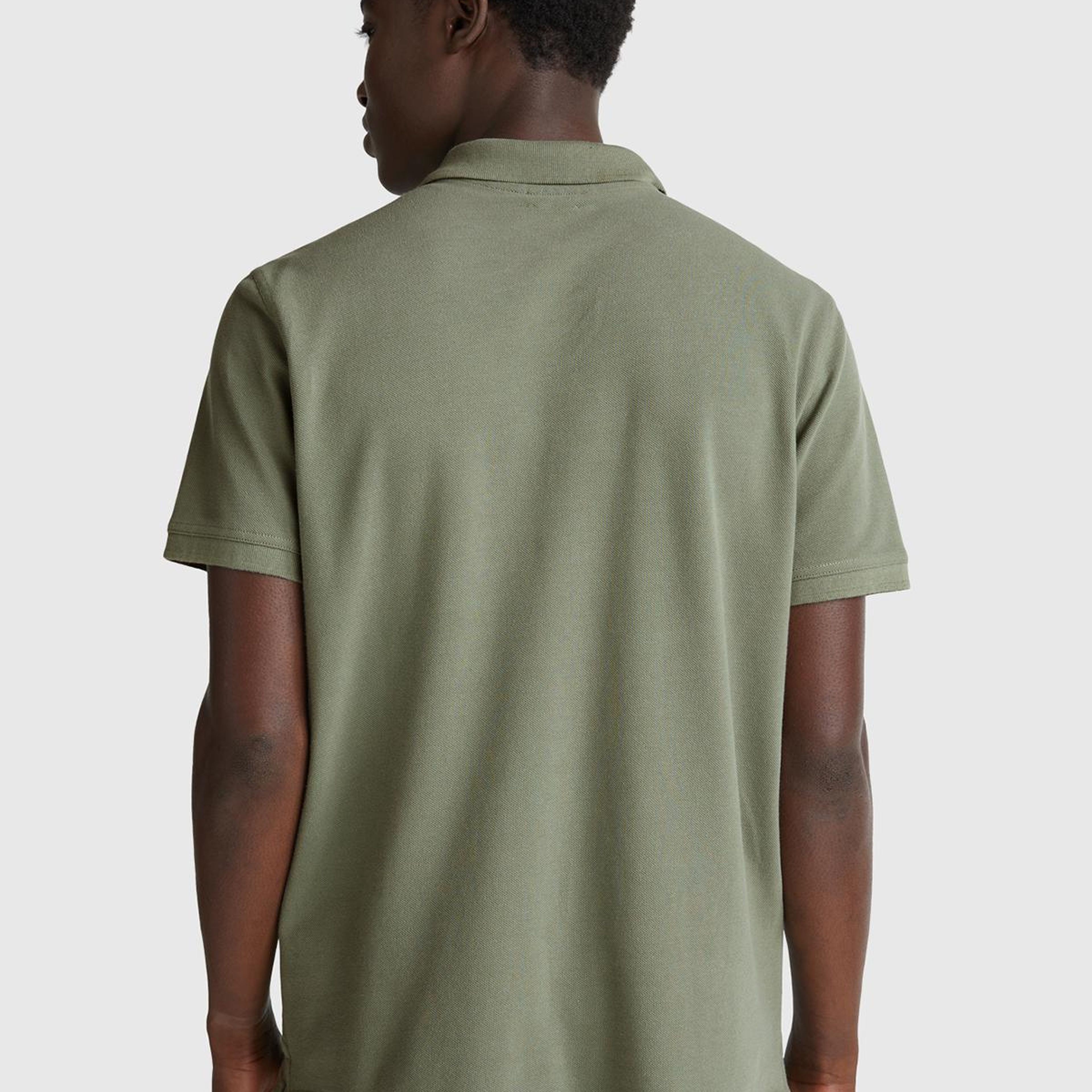 Erkek Haki Regular Fit Kısa Kollu Polo T-Shirt