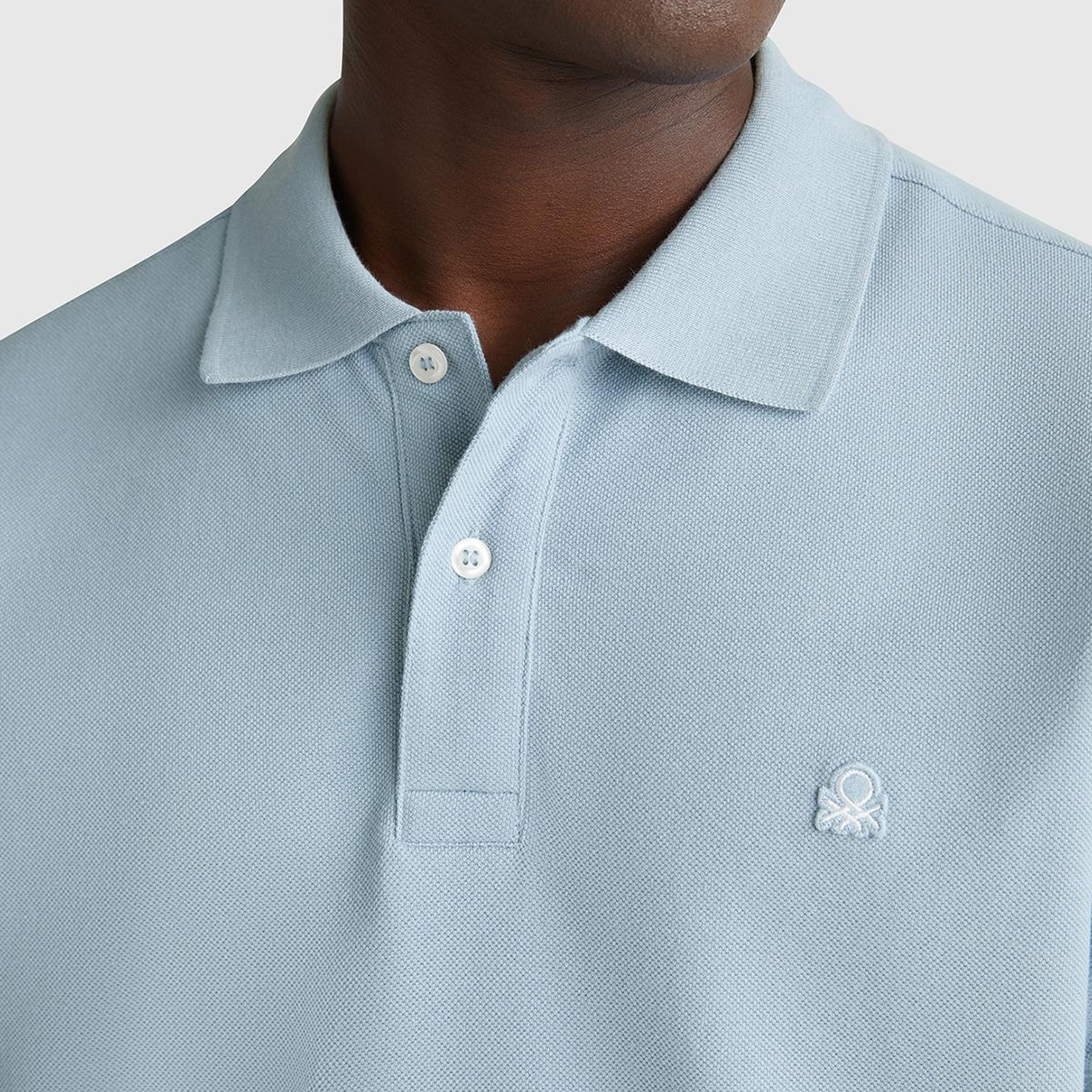 Erkek Bebek Mavisi Regular Fit Kısa Kollu Polo T-Shirt