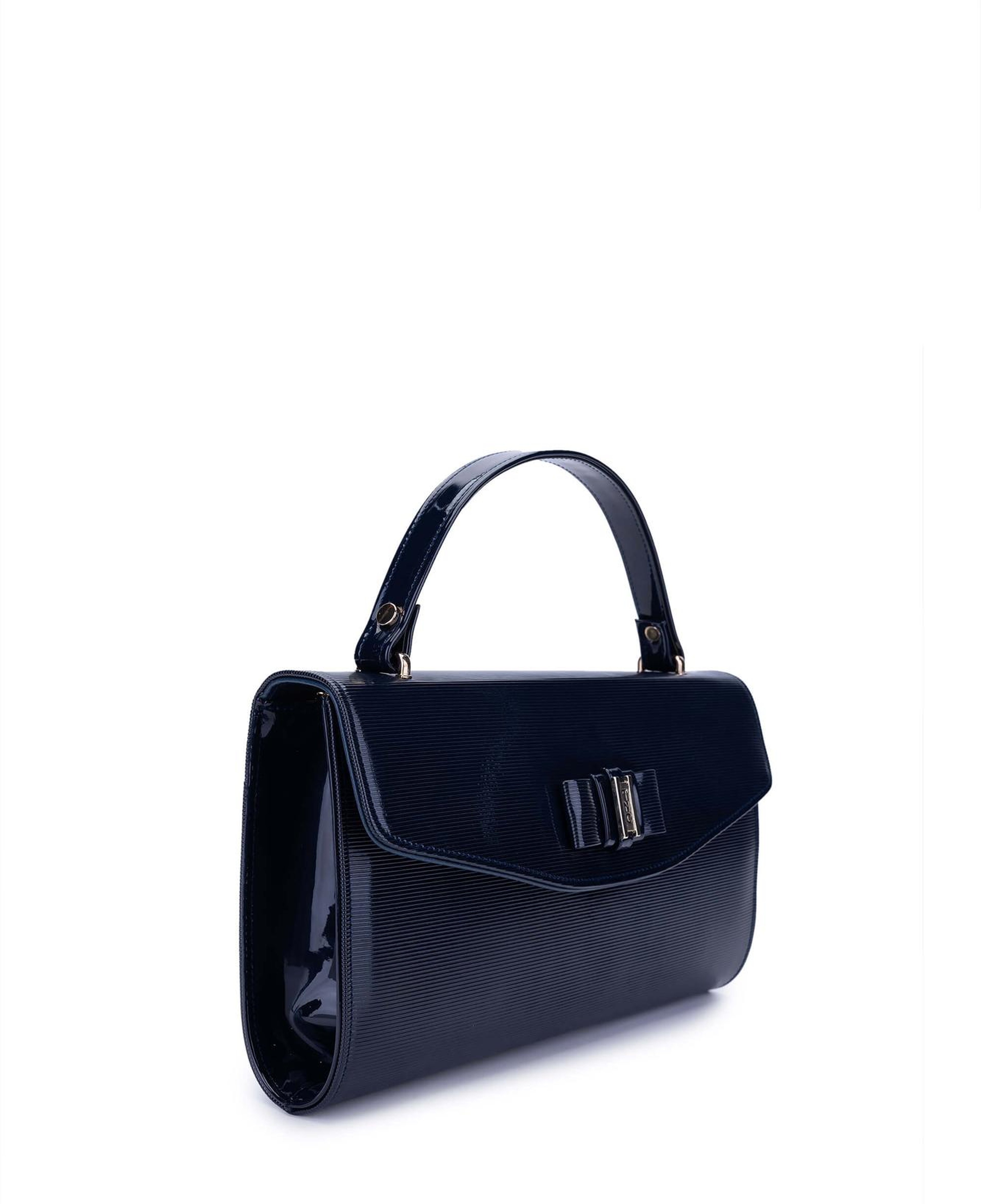 Tamer Tanca Kadın Vegan Lacivert El Çantası