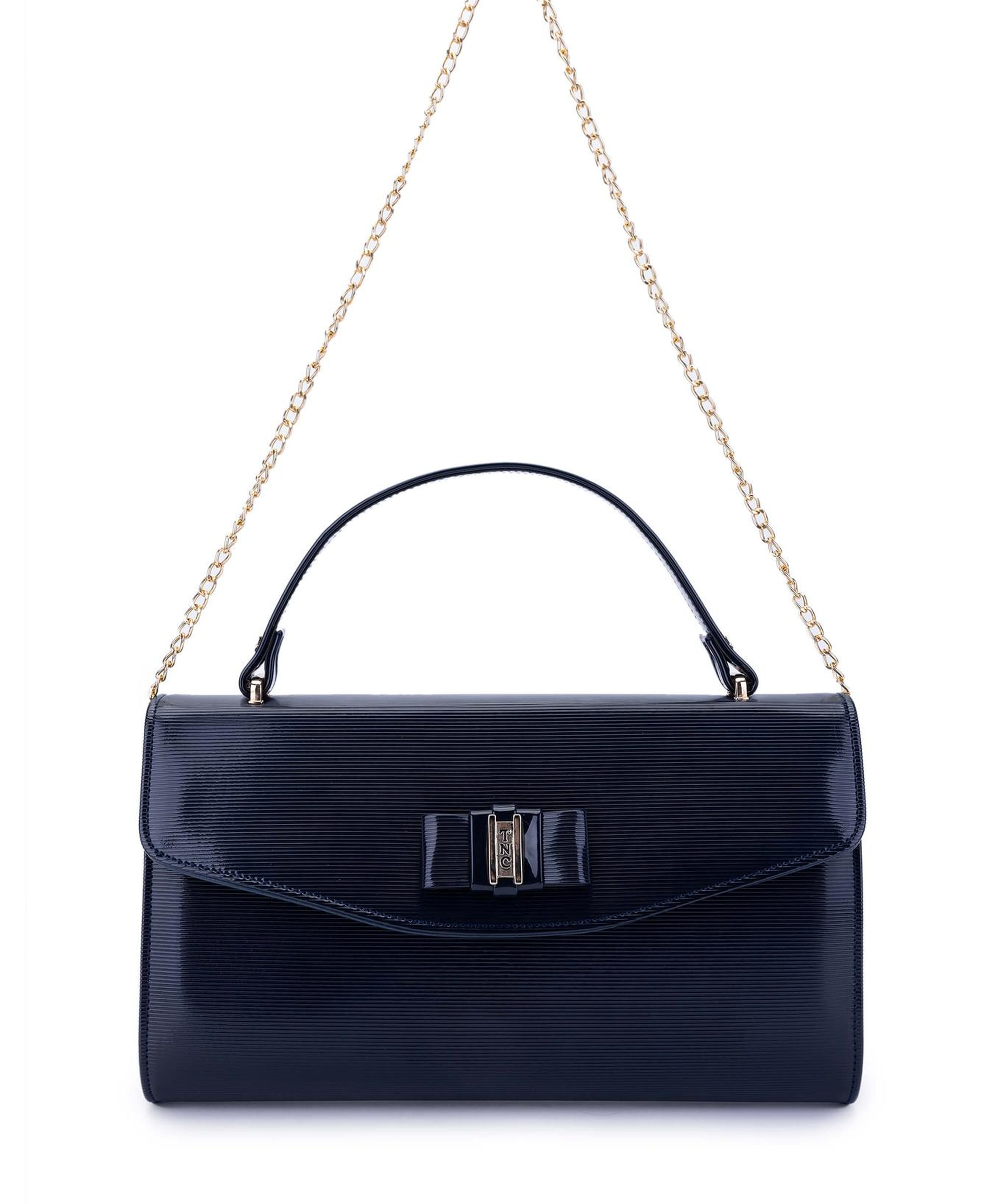 Tamer Tanca Kadın Vegan Lacivert El Çantası