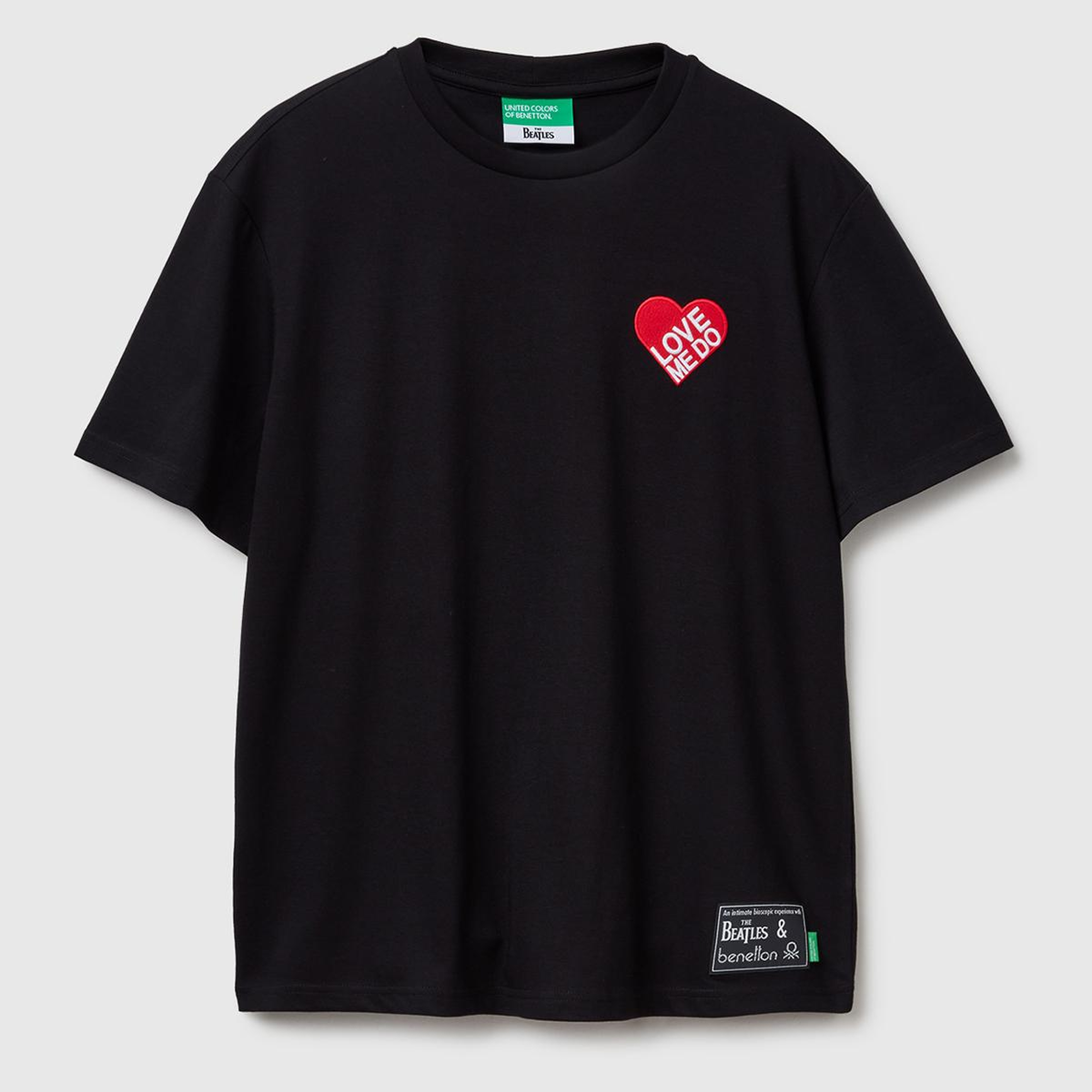 Unisex Siyah %100 Koton The Beatles  T-Shirt