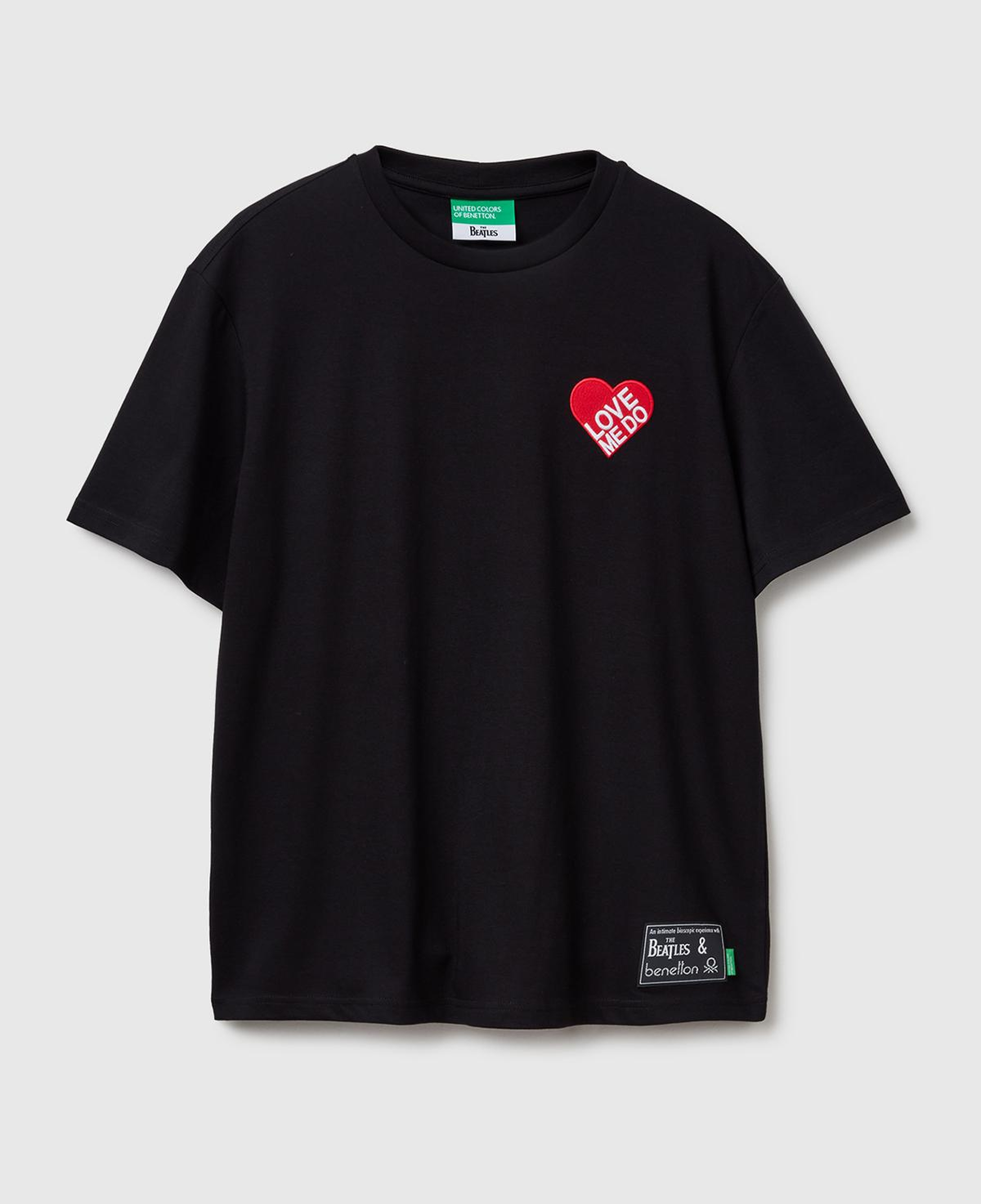 Unisex Siyah %100 Koton The Beatles  T-Shirt